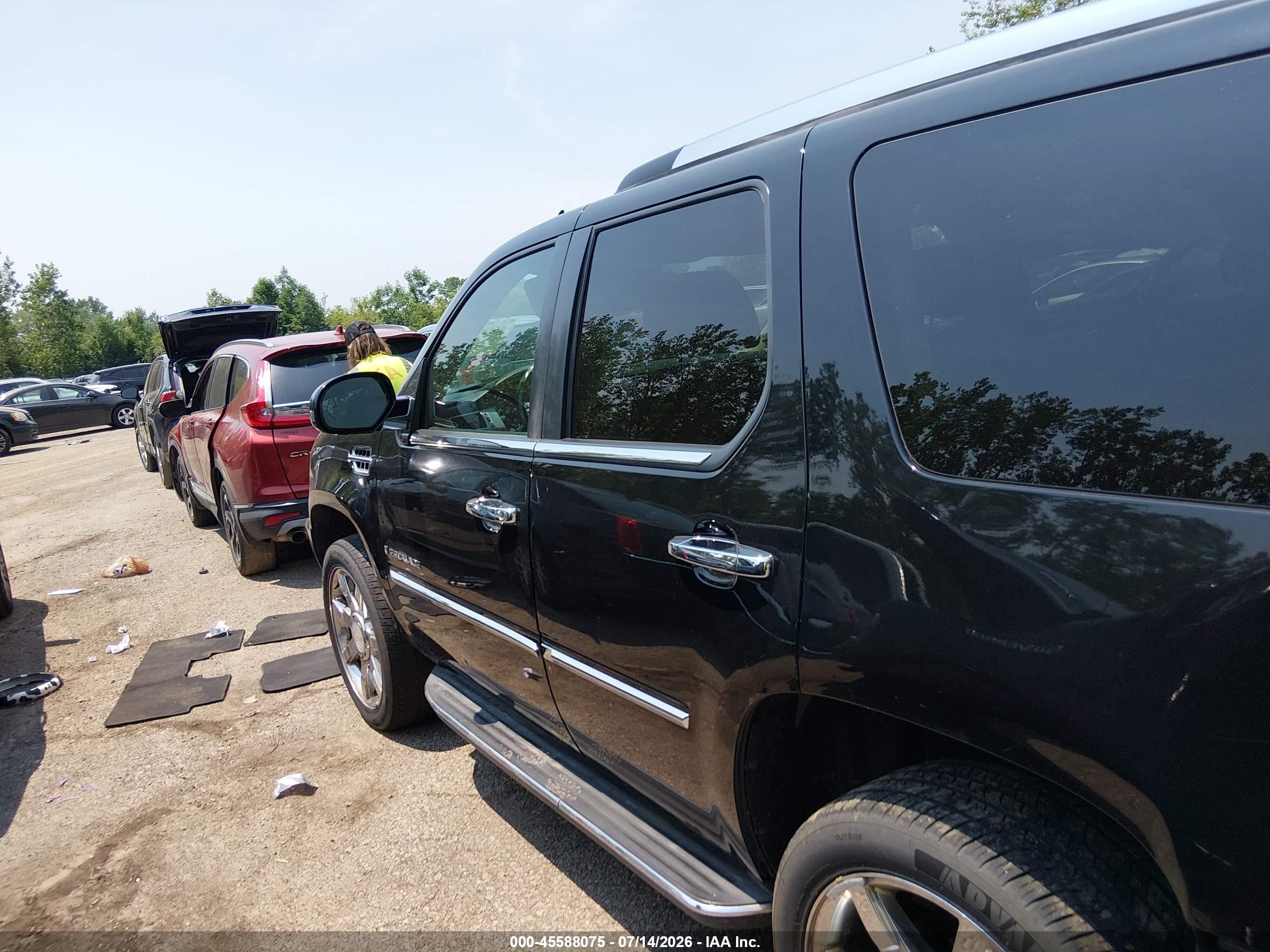 2009 Cadillac Escalade Standard Черный vin: 1GYFK23239R265284