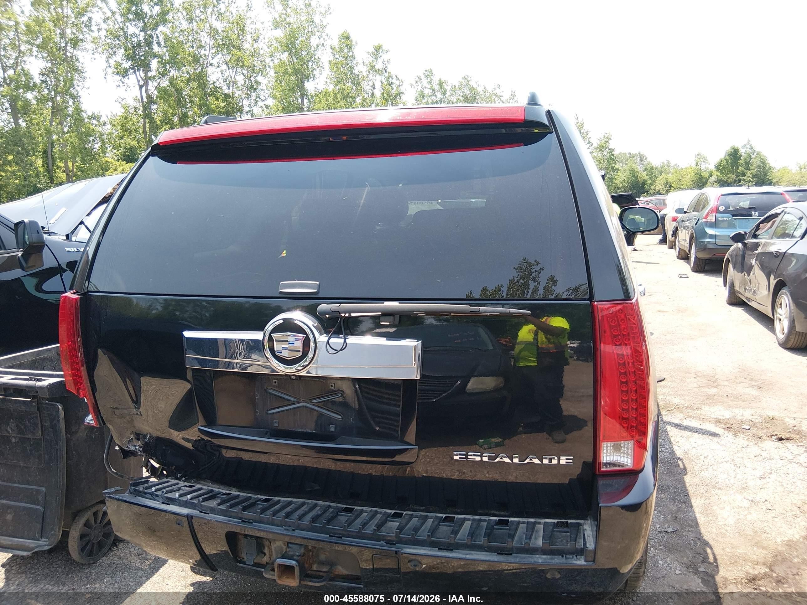 2009 Cadillac Escalade Standard Черный vin: 1GYFK23239R265284