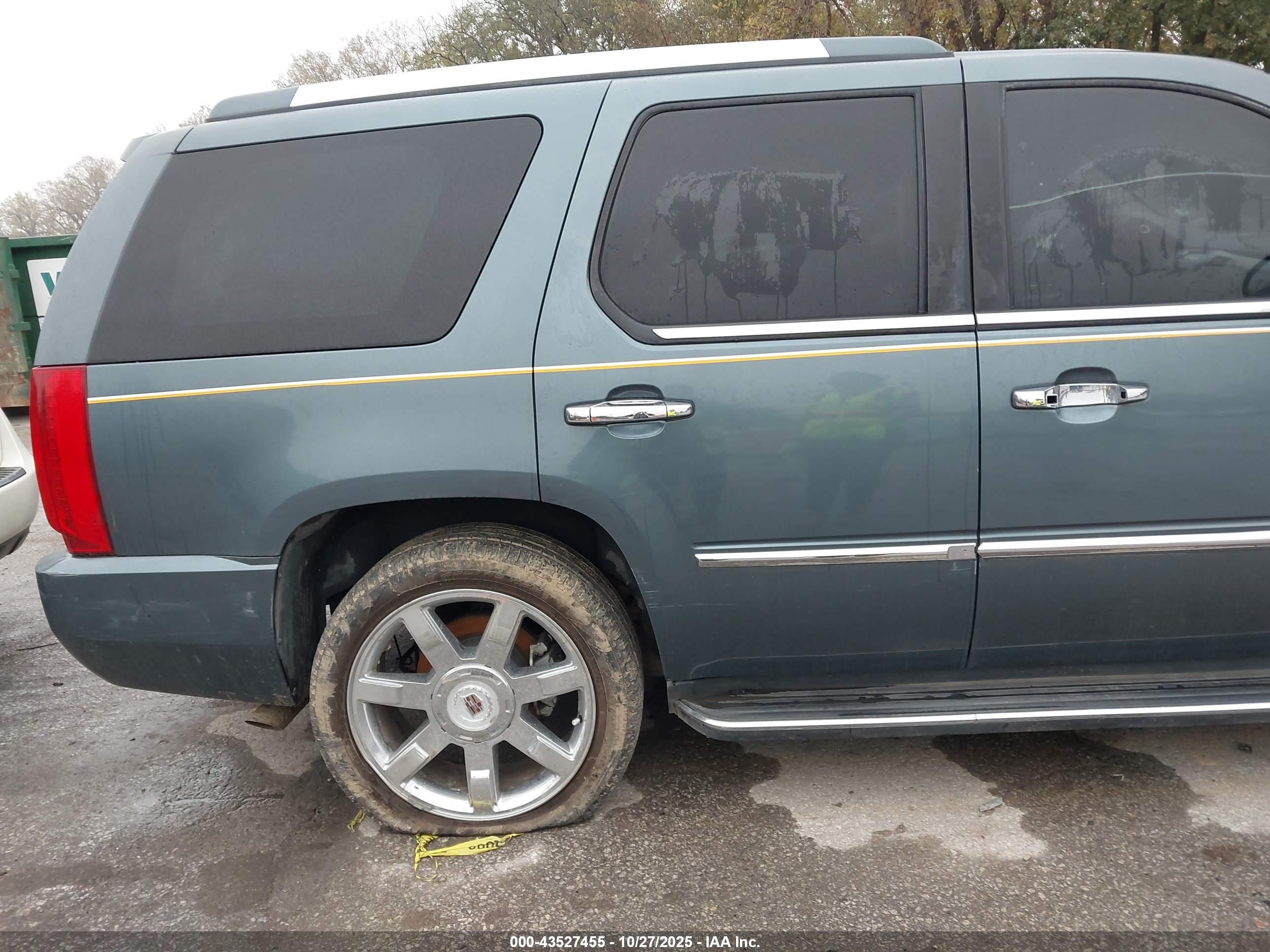2009 Cadillac Escalade Standard Синий vin: 1GYFK23249R122697