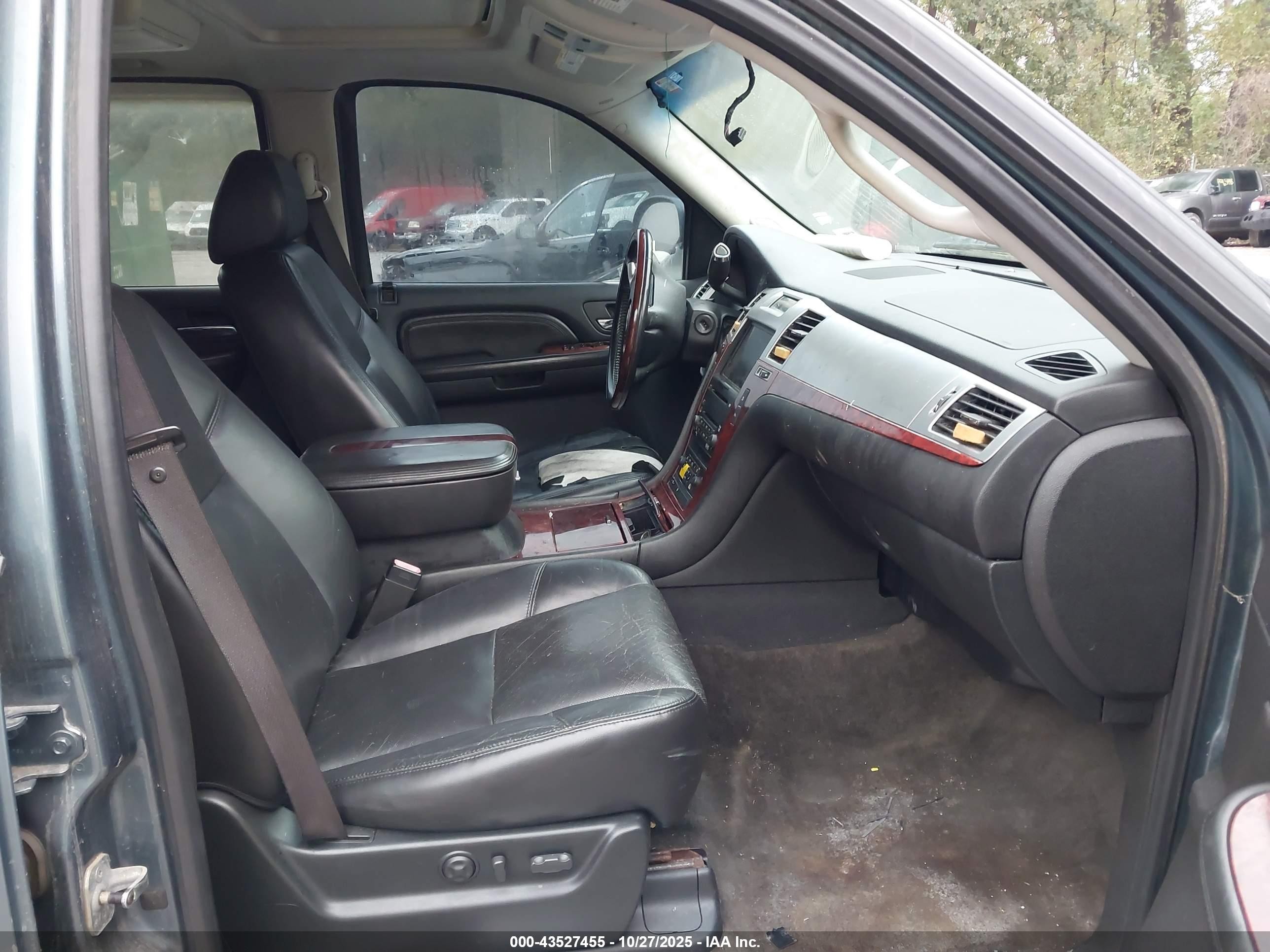 2009 Cadillac Escalade Standard Синий vin: 1GYFK23249R122697