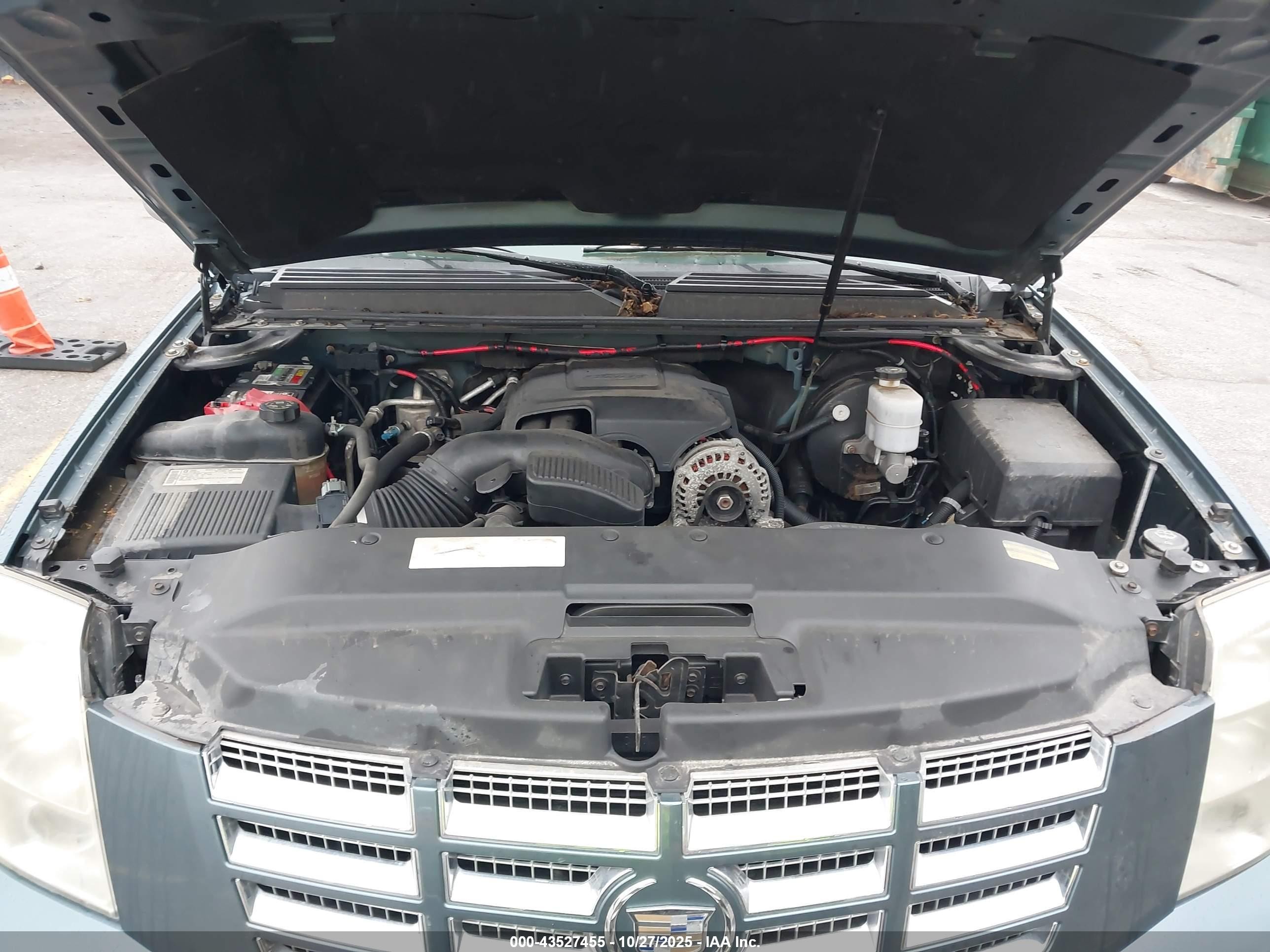2009 Cadillac Escalade Standard Синий vin: 1GYFK23249R122697