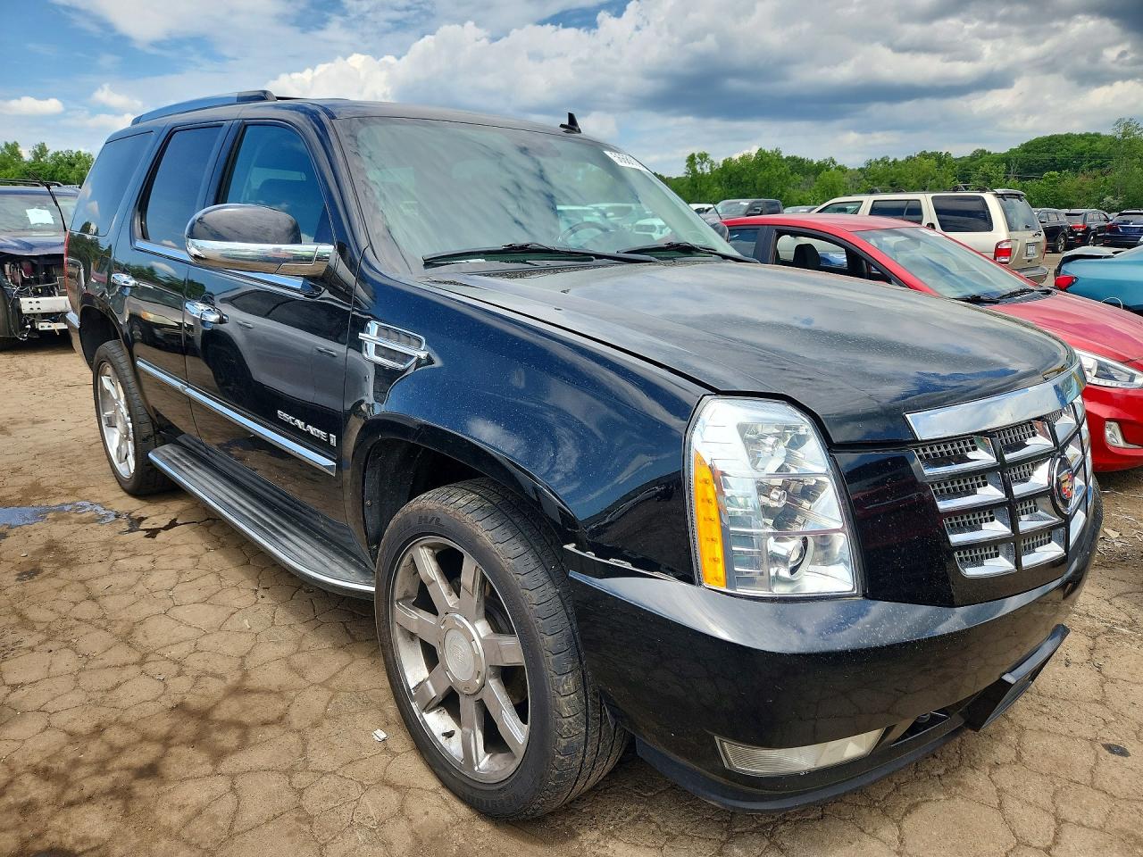 2009 Cadillac Escalade Luxury Black vin: 1GYFK23269R100636