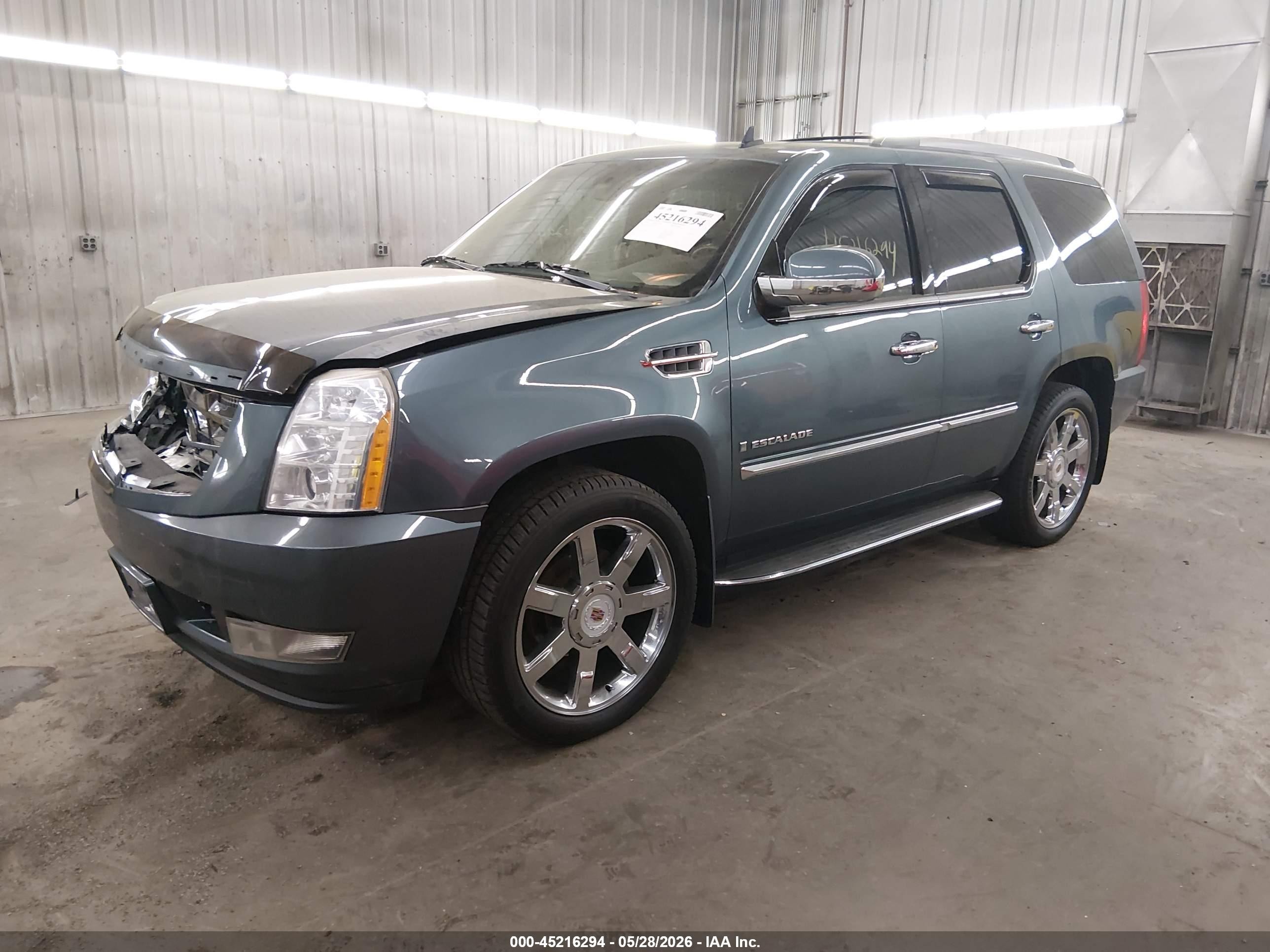2009 Cadillac Escalade Standard Blue vin: 1GYFK23299R222195