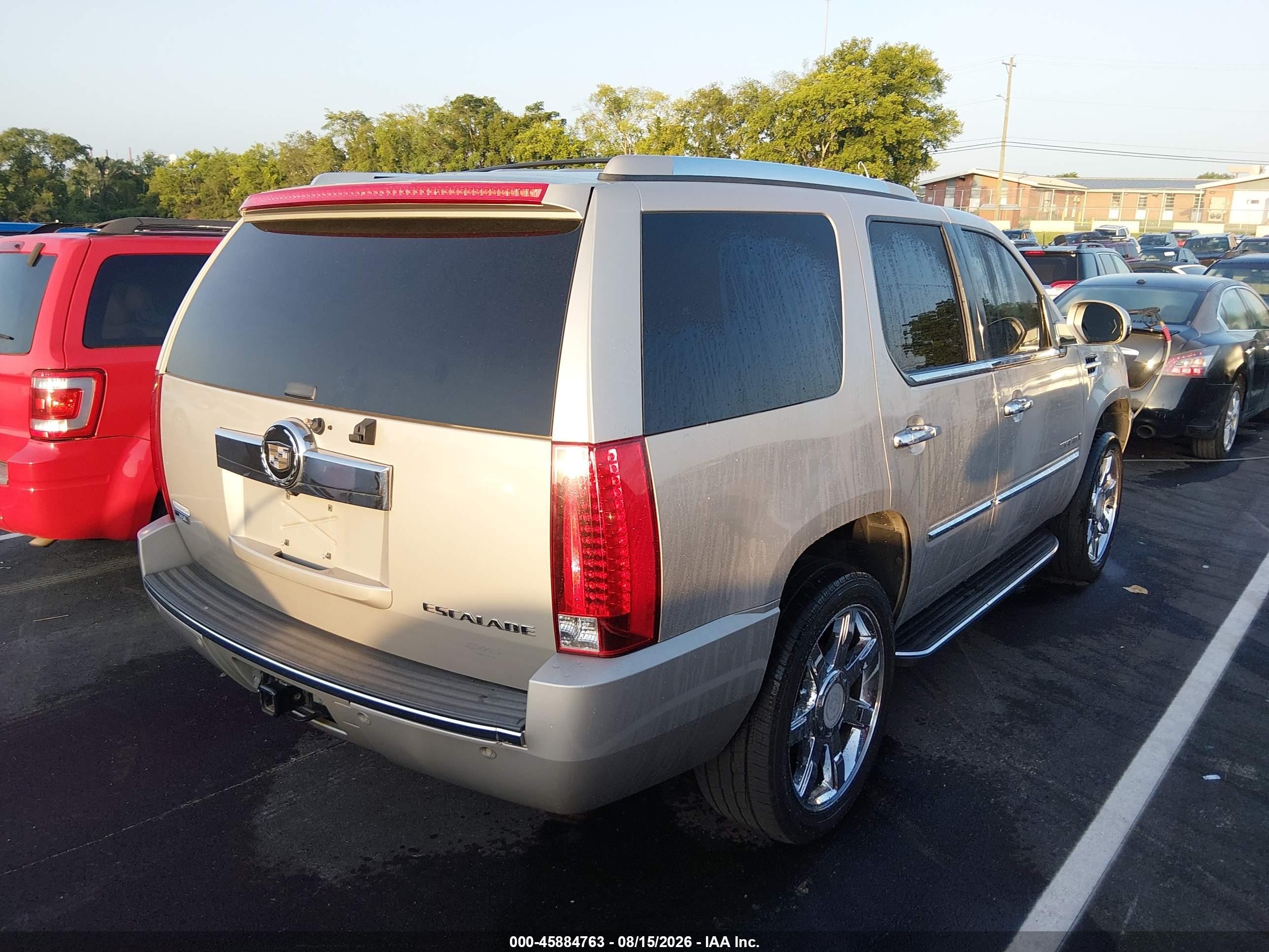 2009 Cadillac Escalade Standard Серебряный vin: 1GYFK232X9R123272