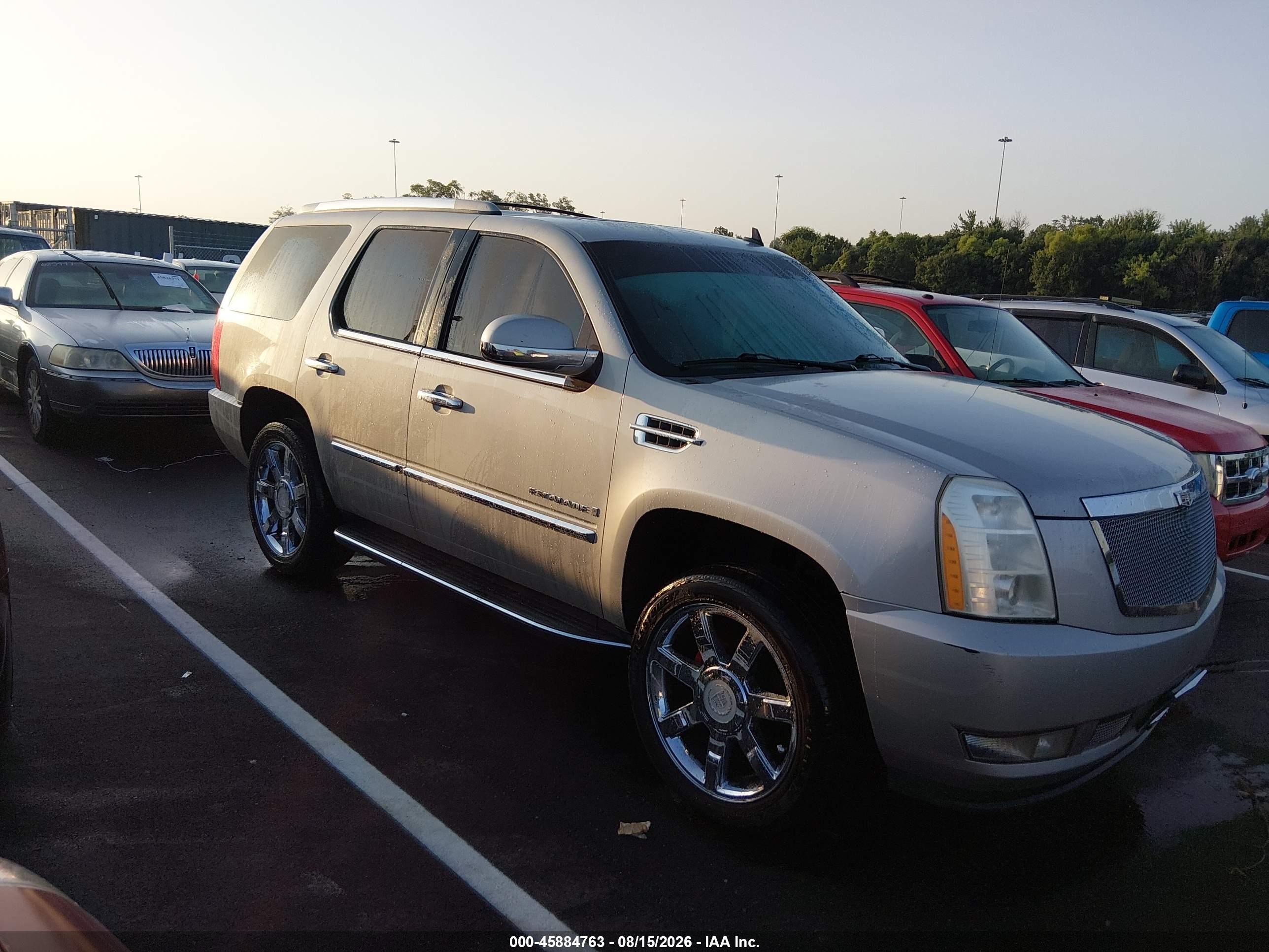 2009 Cadillac Escalade Standard Серебряный vin: 1GYFK232X9R123272