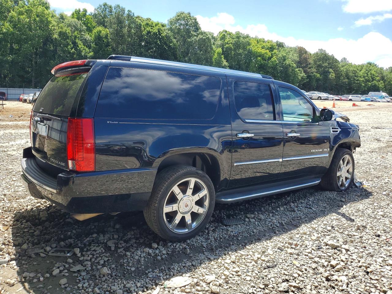 2009 Cadillac Escalade Esv Luxury Black vin: 1GYFK26239R196396
