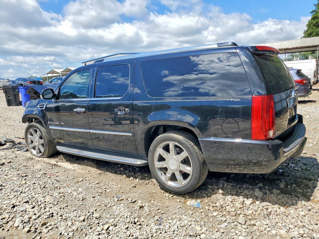 2009 Cadillac Escalade Esv Luxury Black vin: 1GYFK26239R196396