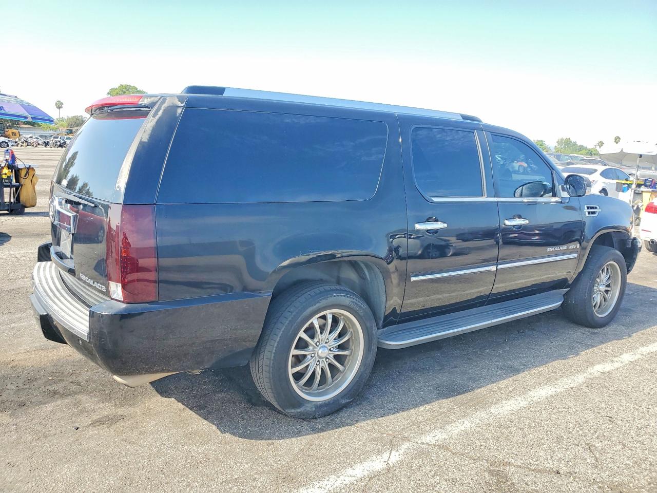 2009 Cadillac Escalade Esv Luxury Black vin: 1GYFK26239R206957