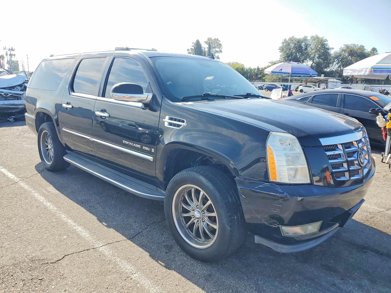 2009 Cadillac Escalade Esv Luxury Black vin: 1GYFK26239R206957