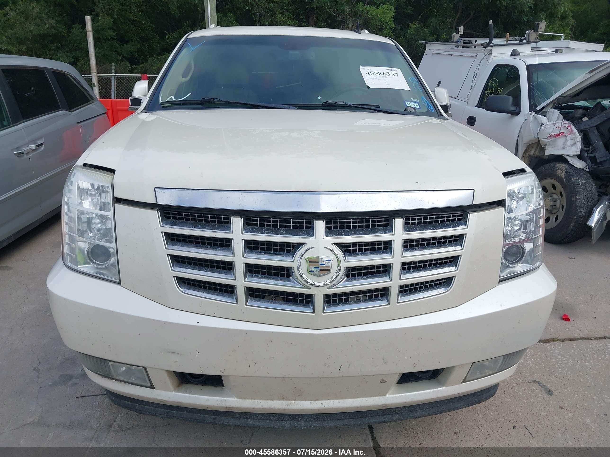 2009 Cadillac Escalade Esv Standard Cream vin: 1GYFK26279R148545