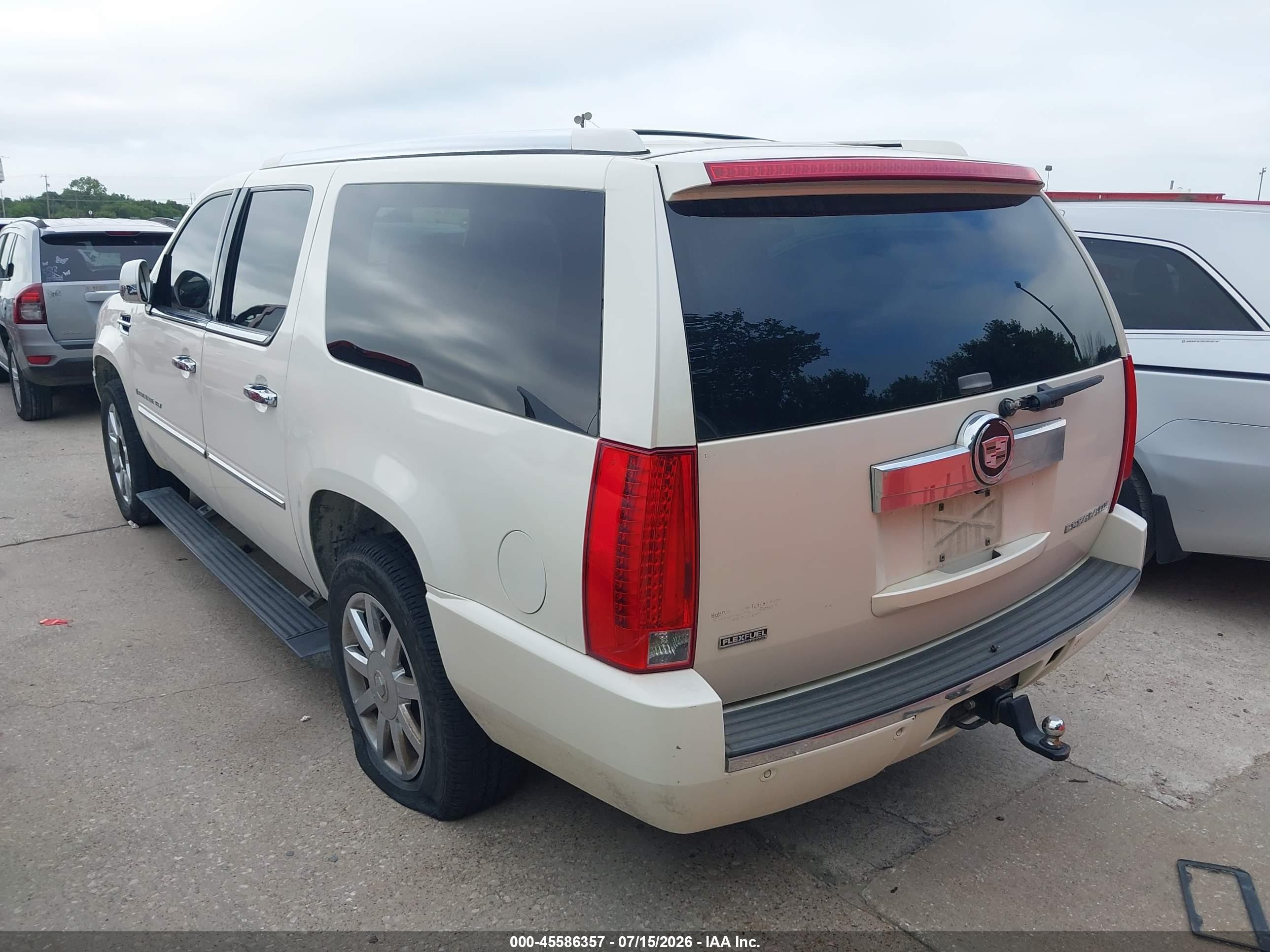 2009 Cadillac Escalade Esv Standard Cream vin: 1GYFK26279R148545