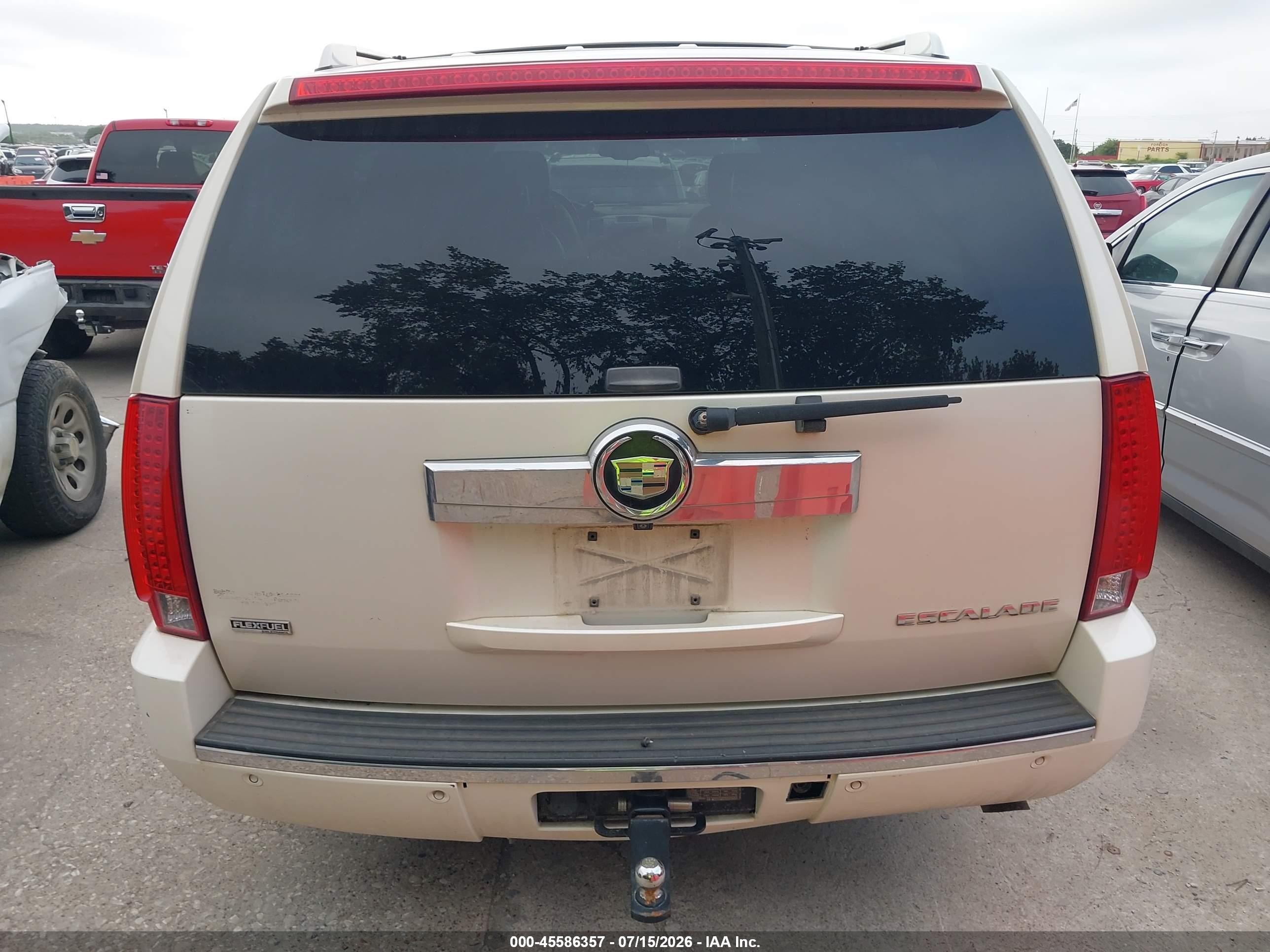 2009 Cadillac Escalade Esv Standard Cream vin: 1GYFK26279R148545