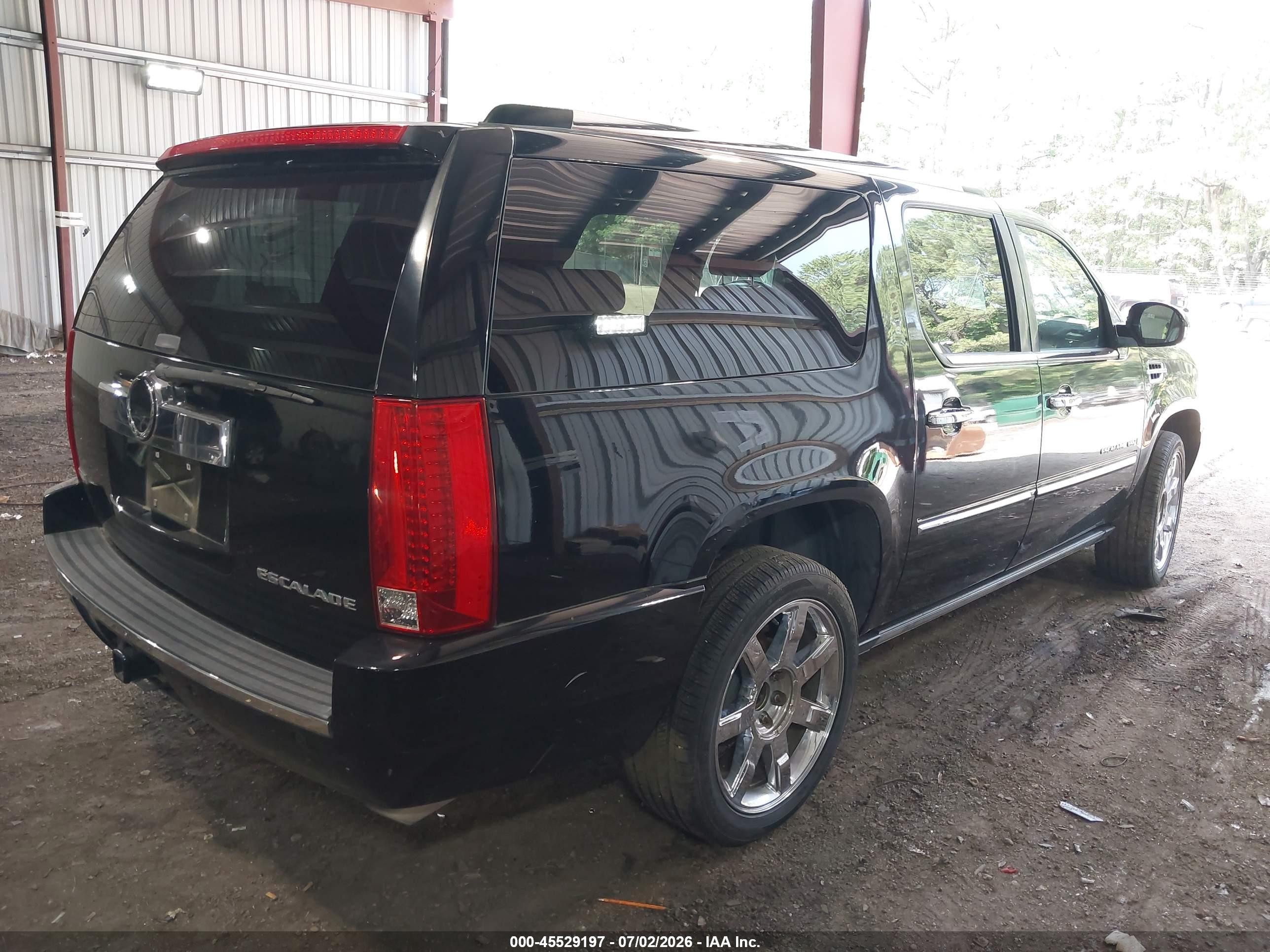 2009 Cadillac Escalade Esv Standard Black vin: 1GYFK26279R211823