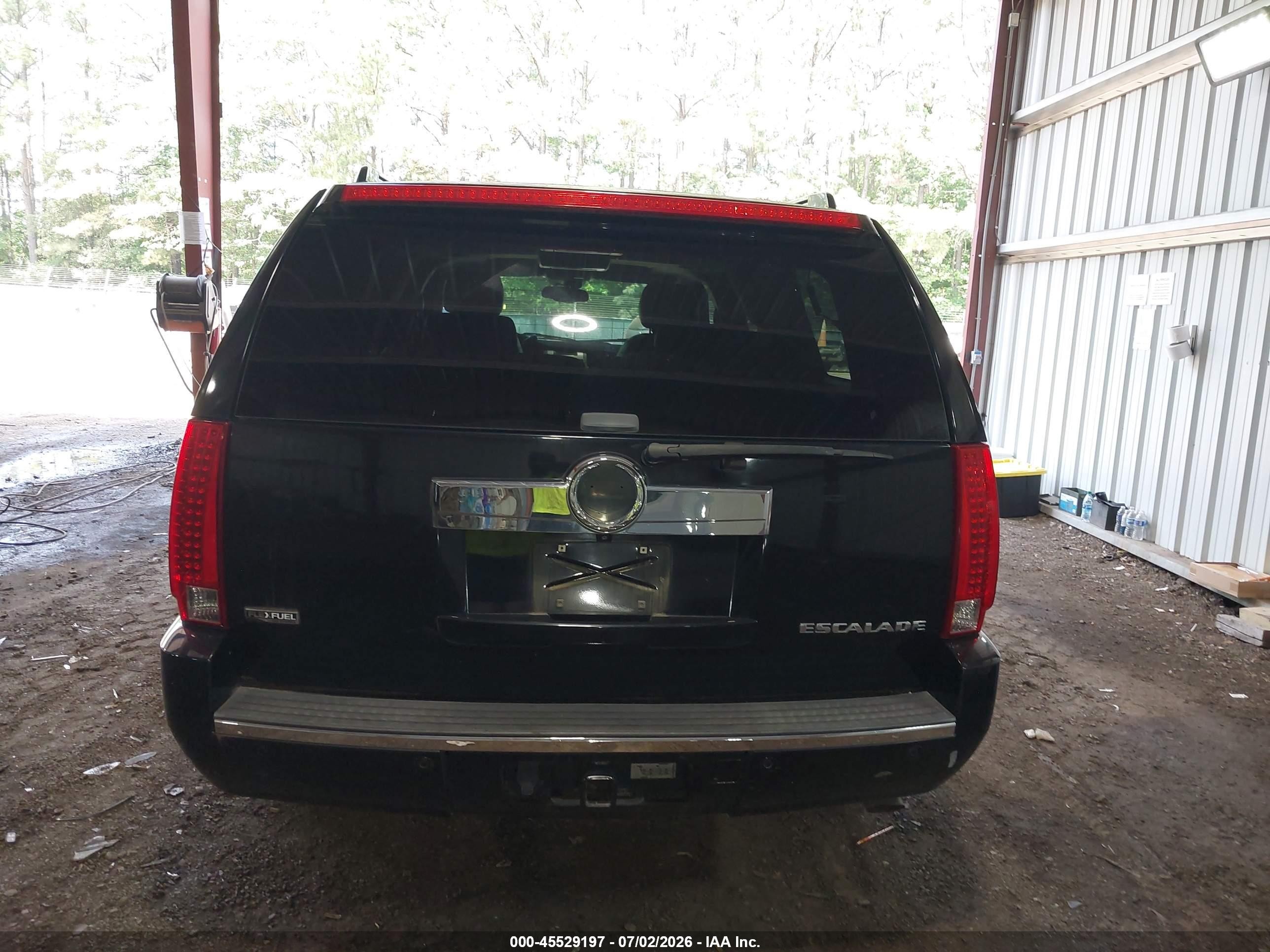 2009 Cadillac Escalade Esv Standard Black vin: 1GYFK26279R211823