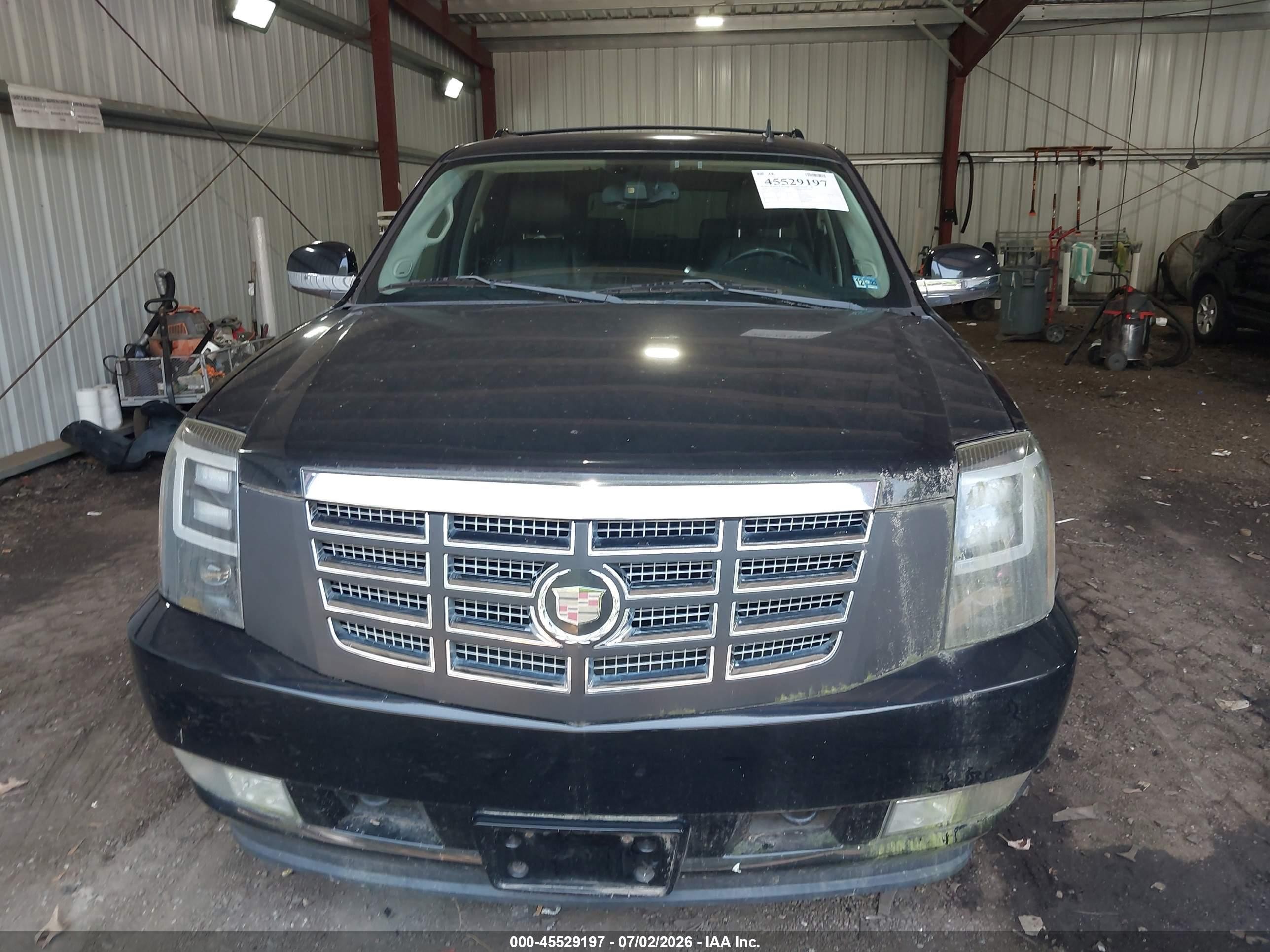2009 Cadillac Escalade Esv Standard Black vin: 1GYFK26279R211823