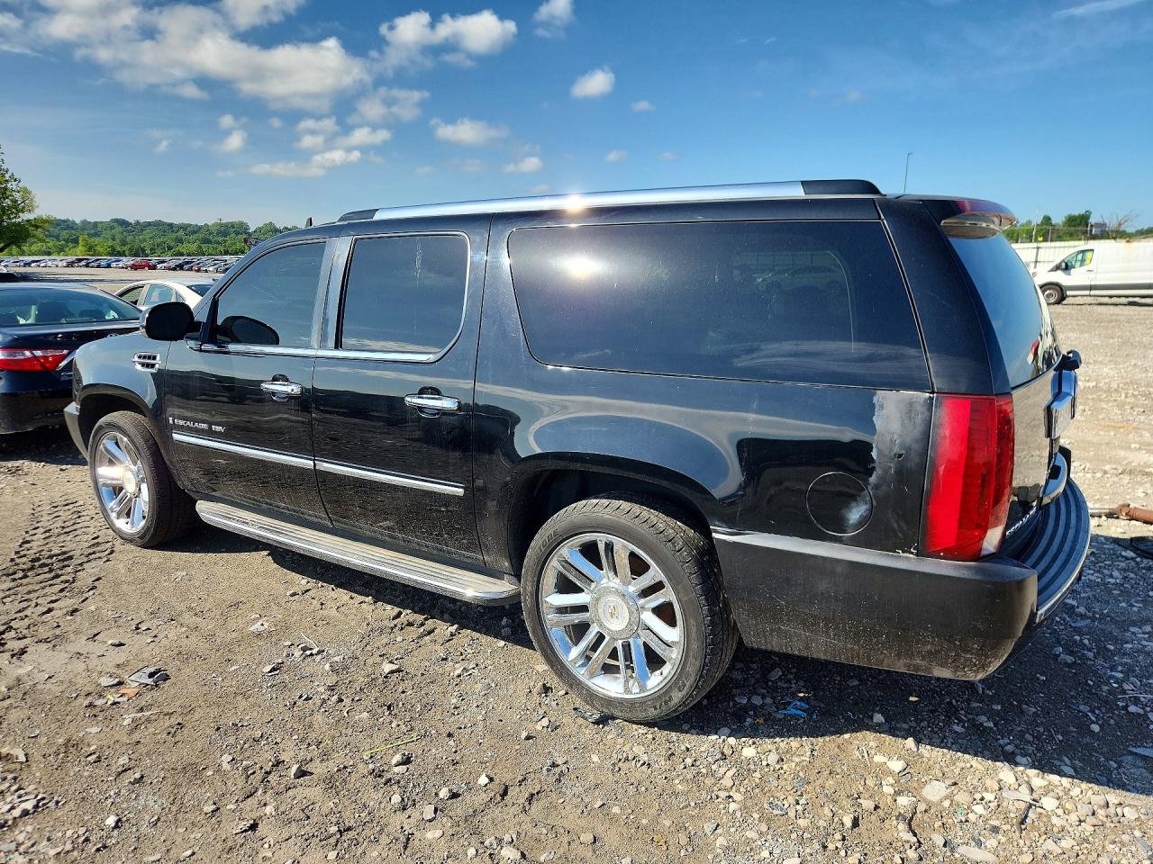 2009 Cadillac Escalade Esv Luxury Black vin: 1GYFK26299R113263