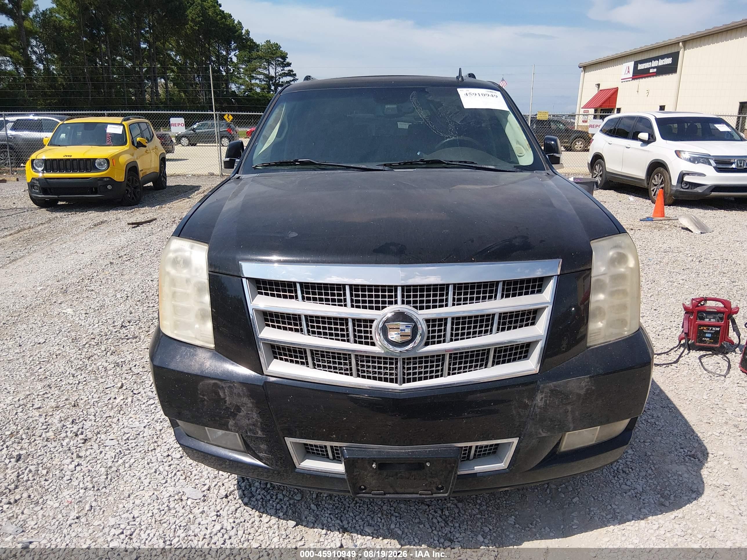 2009 Cadillac Escalade Esv Platinum Edition Black vin: 1GYFK36209R176774