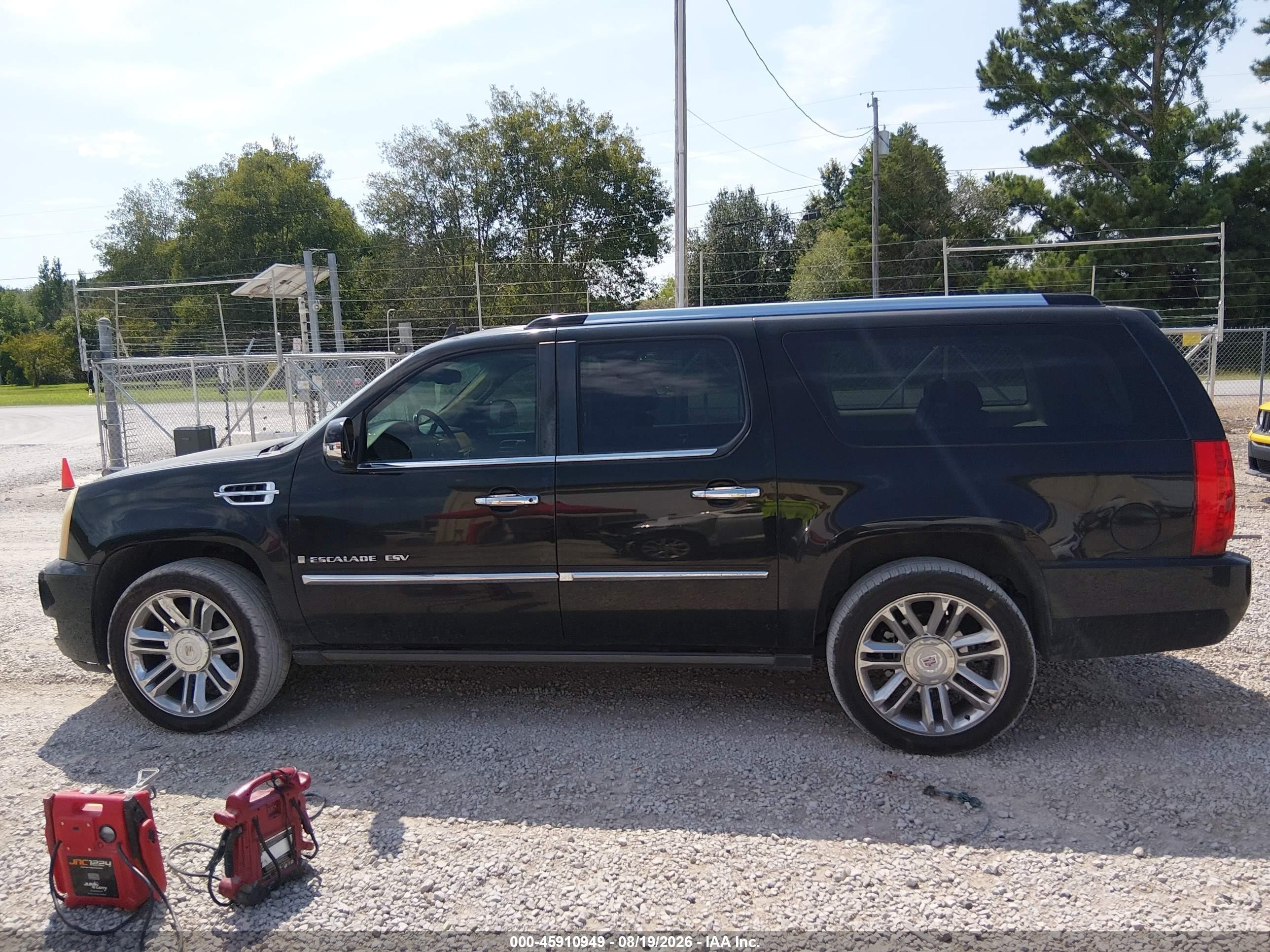 2009 Cadillac Escalade Esv Platinum Edition Black vin: 1GYFK36209R176774