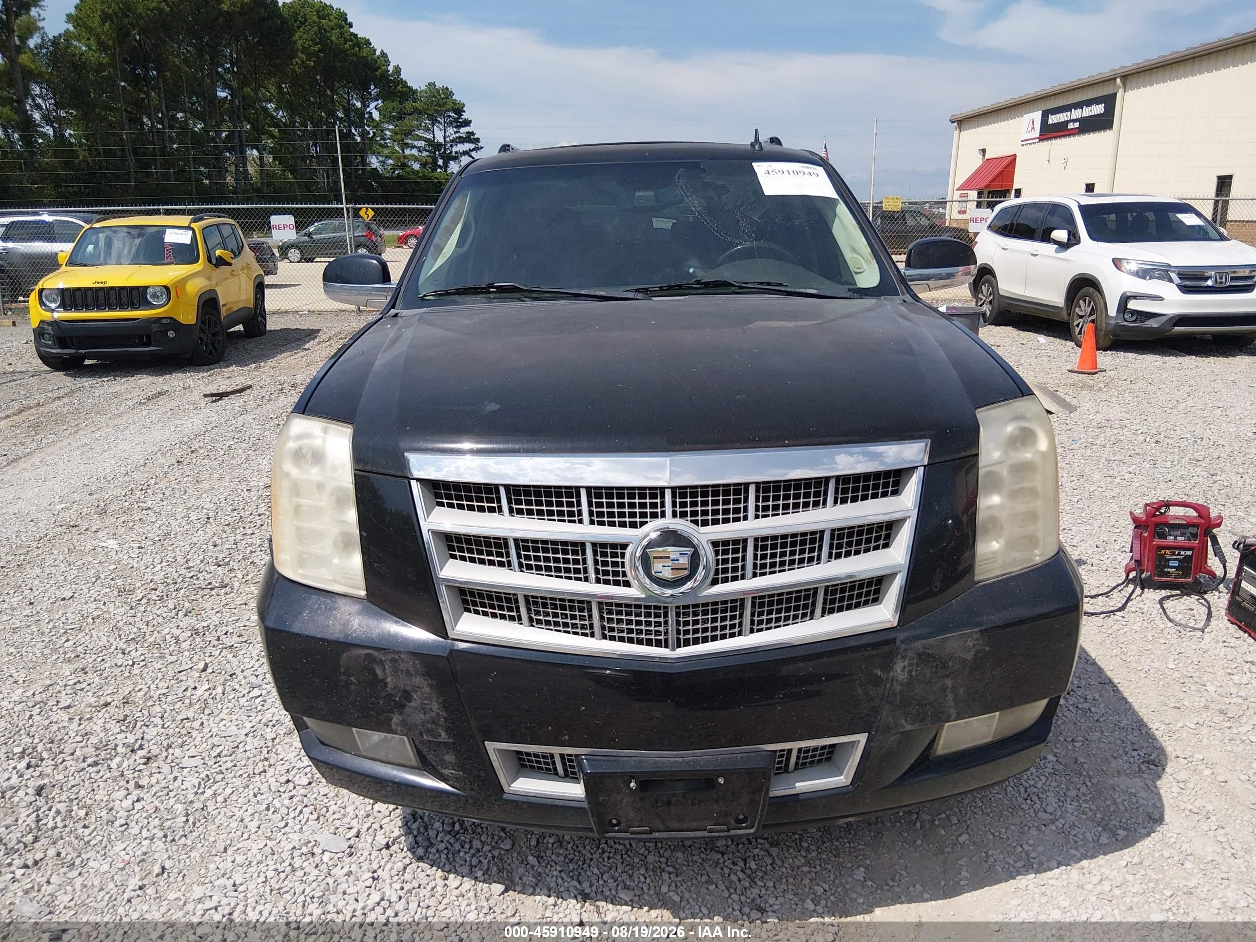 2009 Cadillac Escalade Esv Platinum Edition Black vin: 1GYFK36209R176774