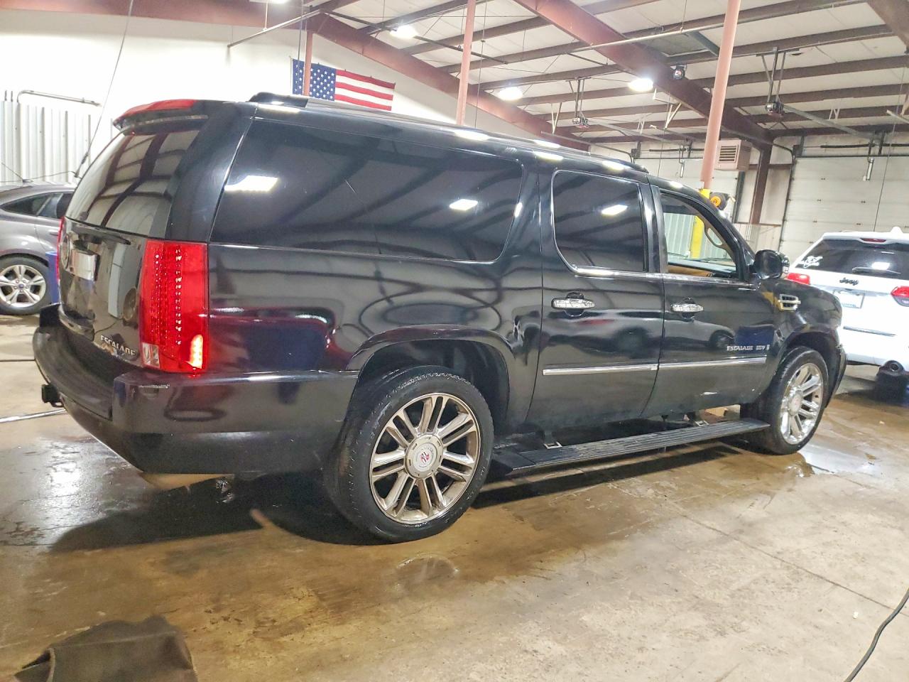 2009 Cadillac Escalade Esv Platinum Black vin: 1GYFK36229R233279