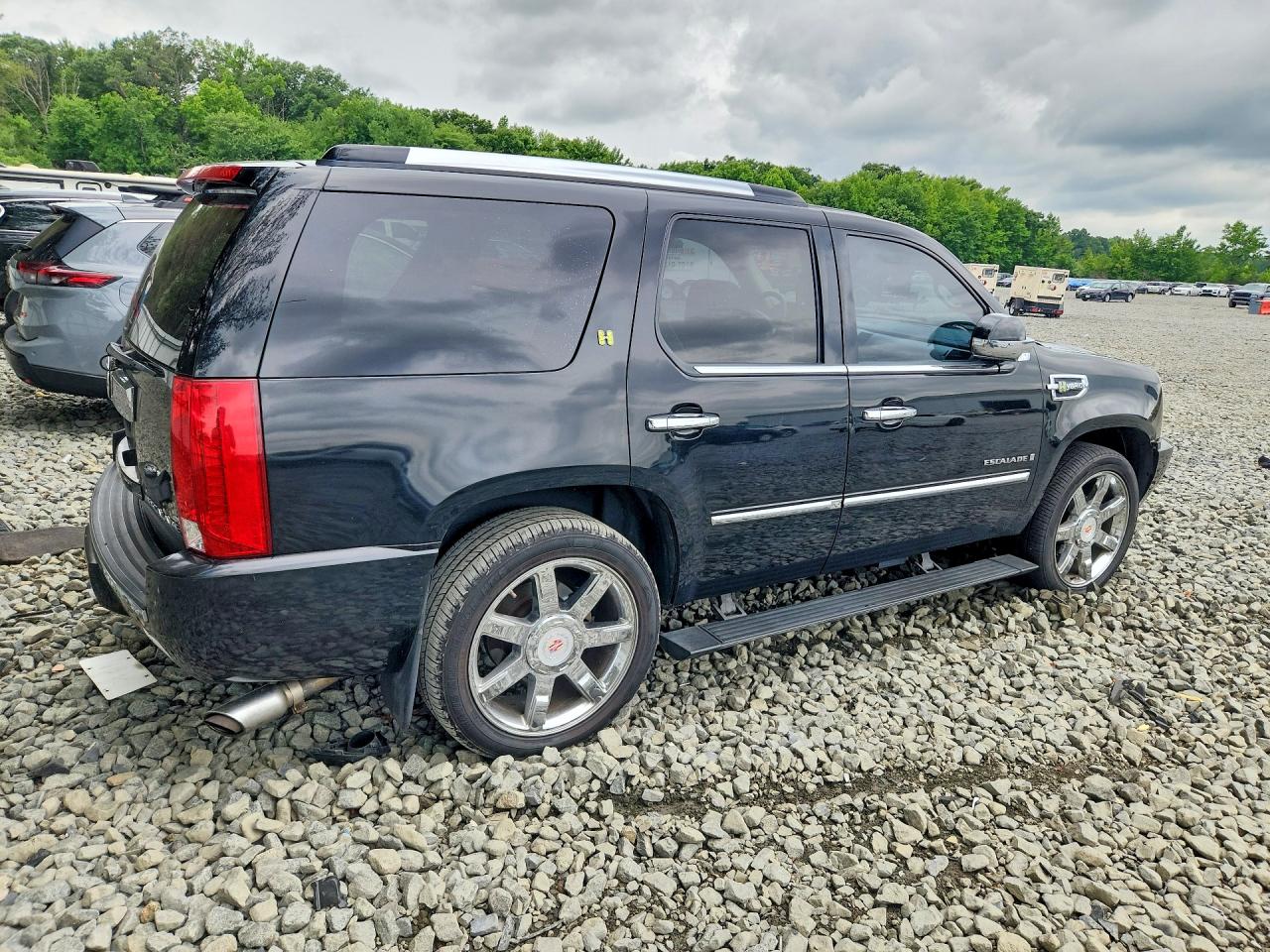 2009 Cadillac Escalade Hybrid Черный vin: 1GYFK43539R179706