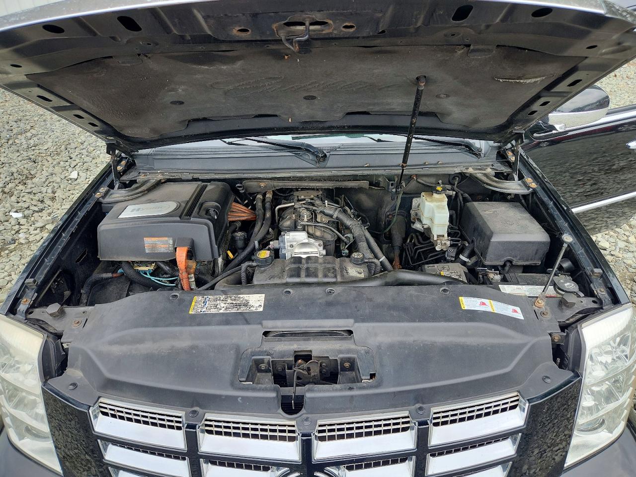 2009 Cadillac Escalade Hybrid Черный vin: 1GYFK43539R179706