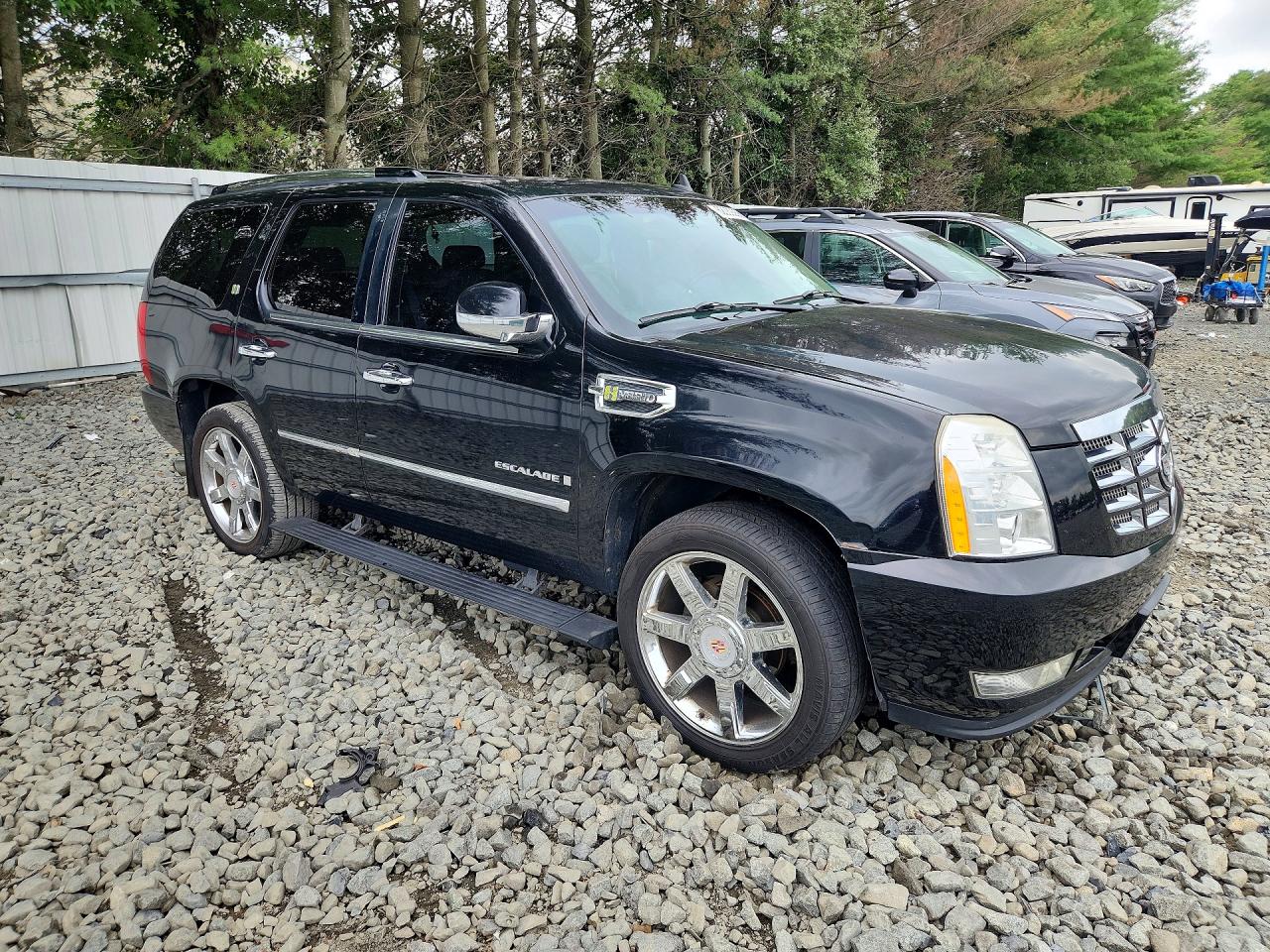 2009 Cadillac Escalade Hybrid Черный vin: 1GYFK43539R179706