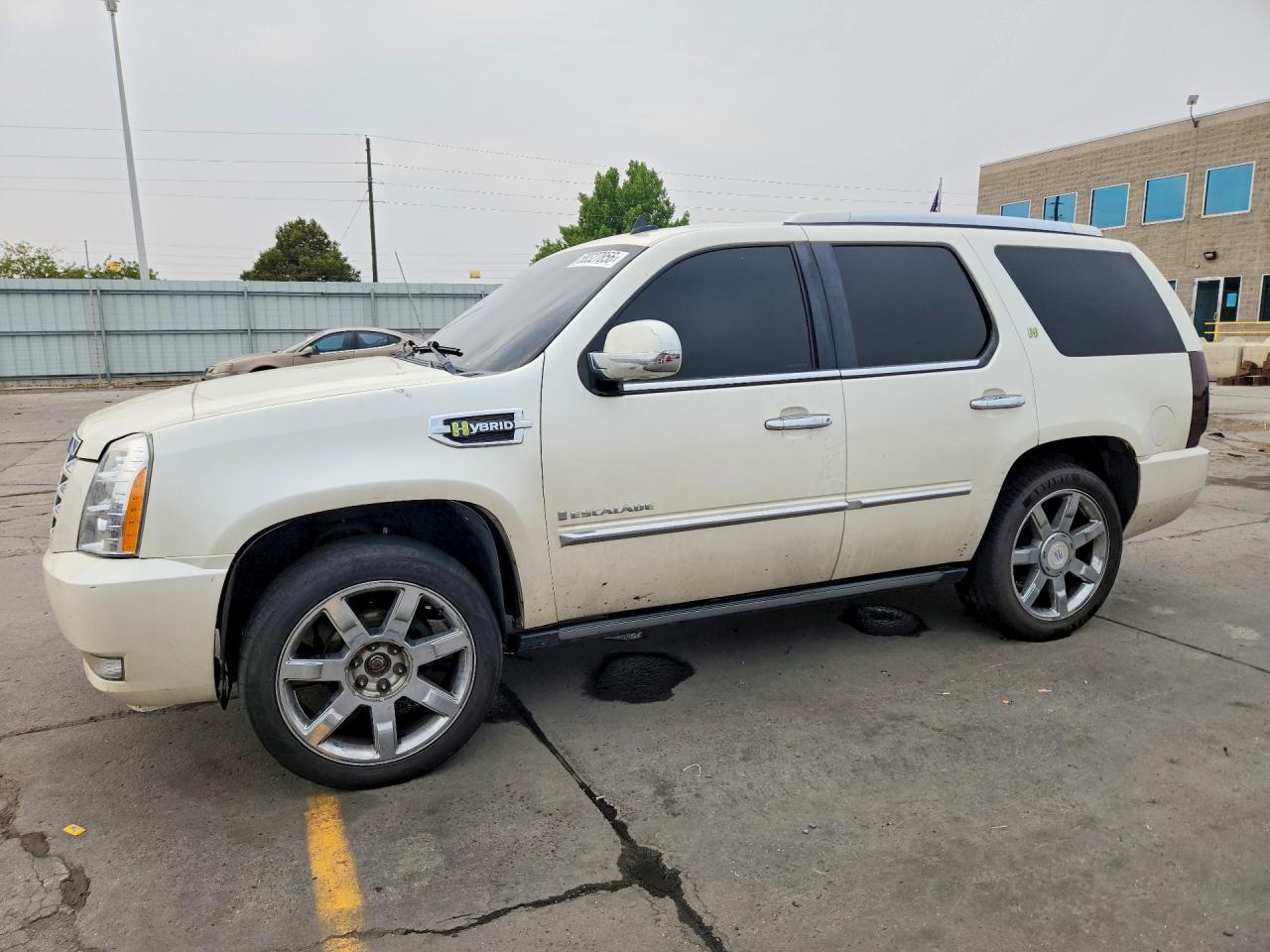 2009 Cadillac Escalade Hybrid Beige vin: 1GYFK43559R122746