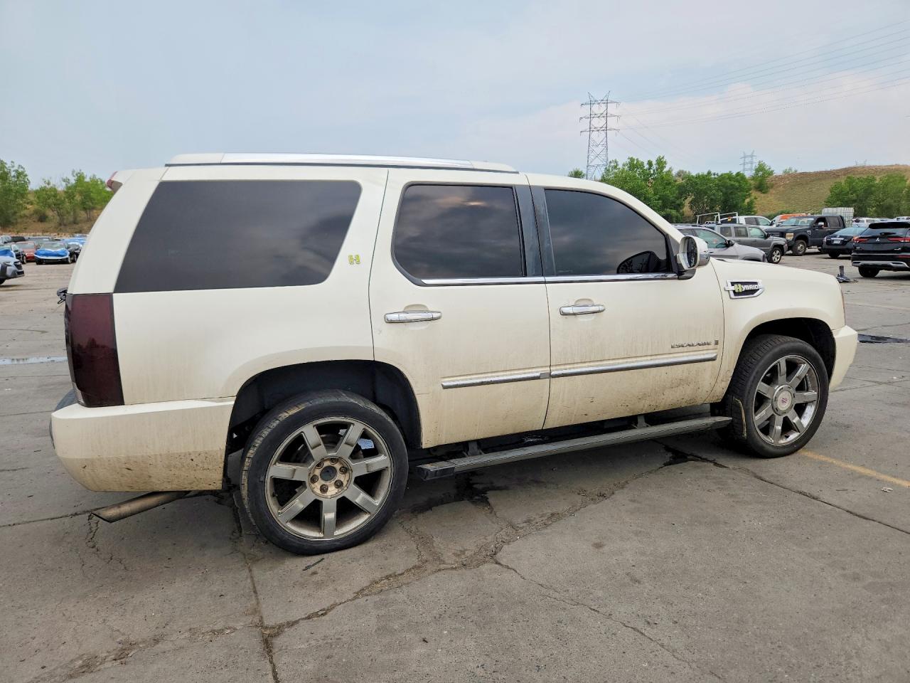 2009 Cadillac Escalade Hybrid Beige vin: 1GYFK43559R122746