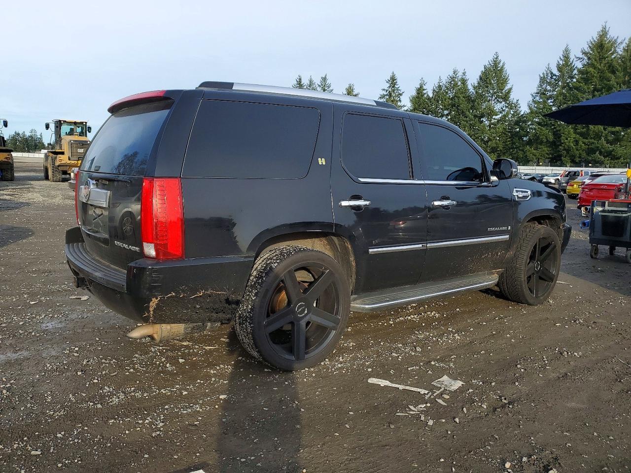 2009 Cadillac Escalade Hybrid Black vin: 1GYFK43569R268279