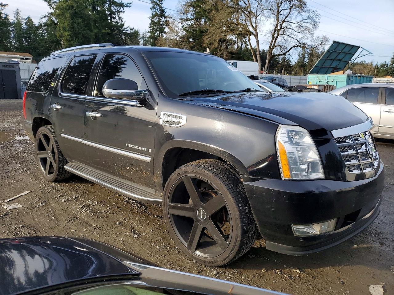 2009 Cadillac Escalade Hybrid Black vin: 1GYFK43569R268279