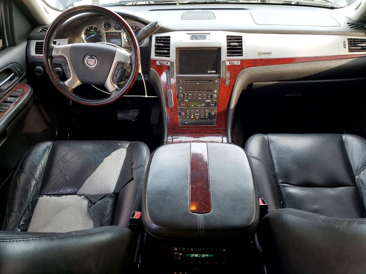 2009 Cadillac Escalade Hybrid Black vin: 1GYFK43569R268279
