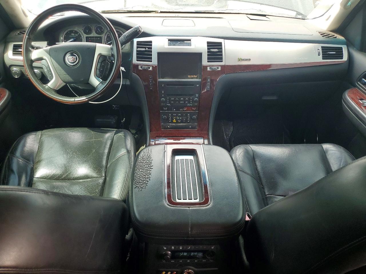 2009 Cadillac Escalade Hybrid Black vin: 1GYFK43599R125505