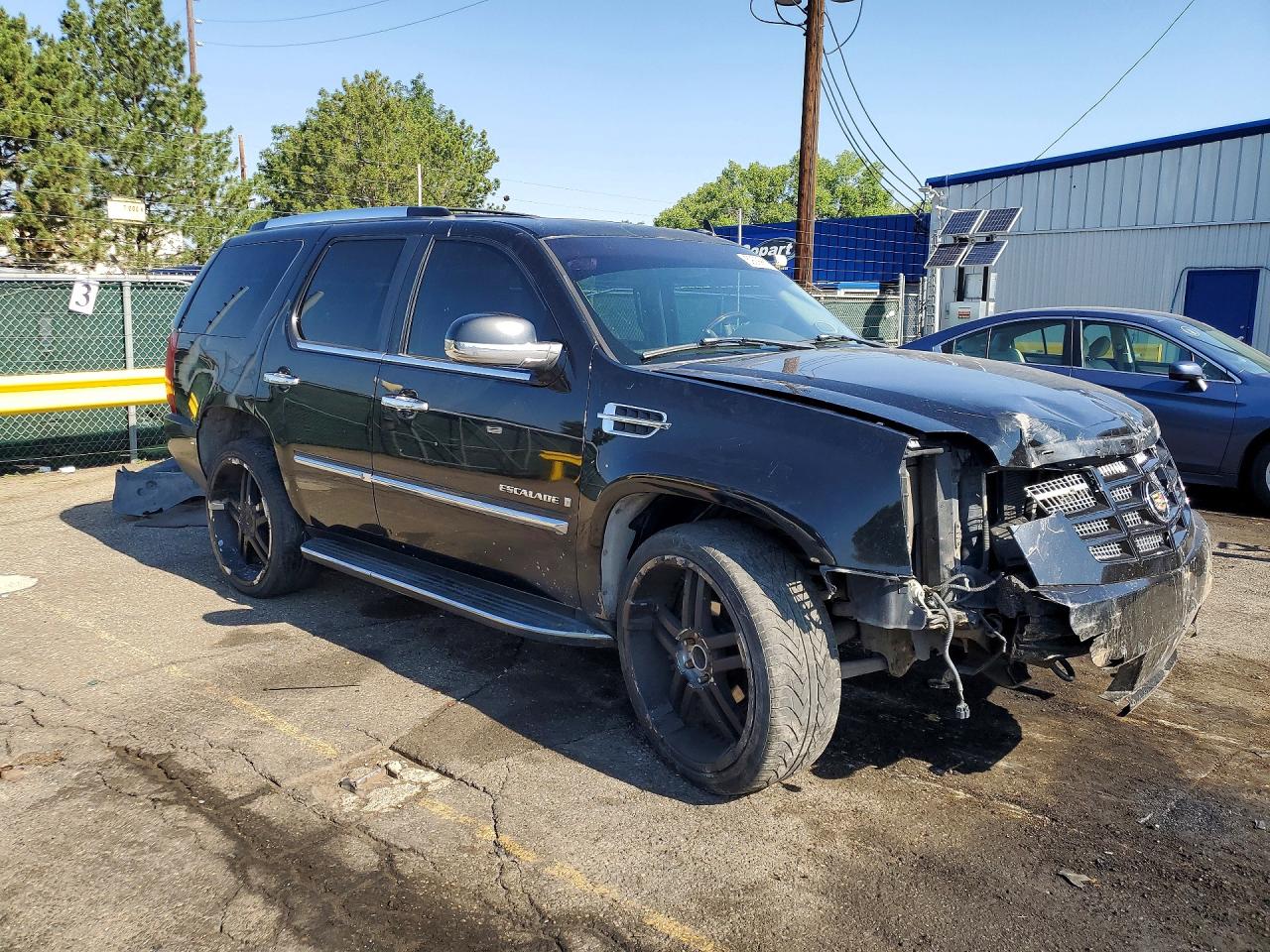 2007 Cadillac Escalade Luxury Black vin: 1GYFK63807R131602