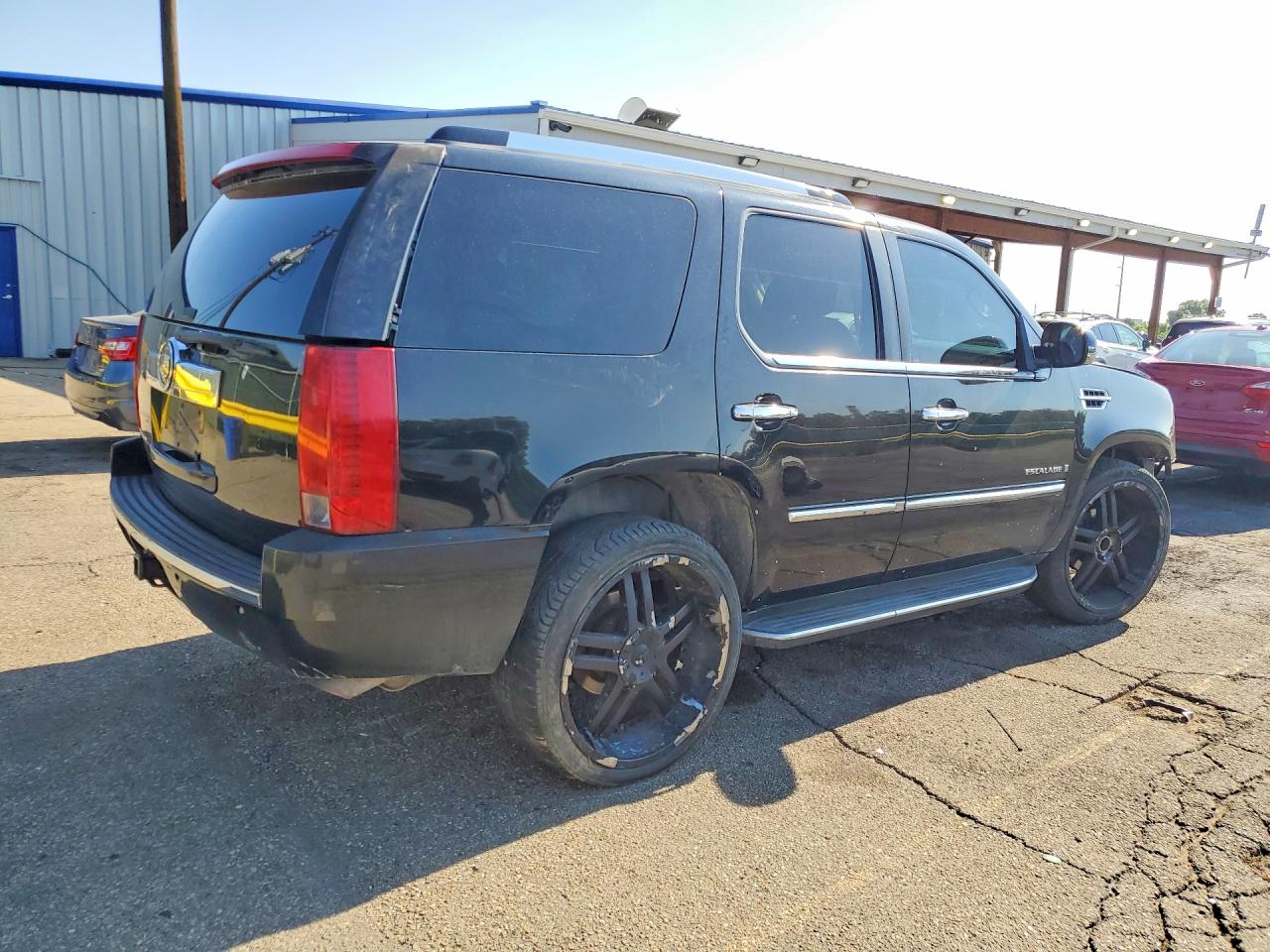 2007 Cadillac Escalade Luxury Black vin: 1GYFK63807R131602