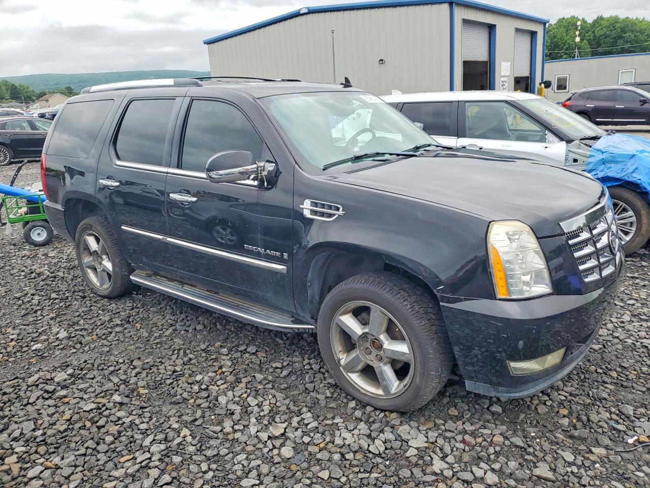 2007 Cadillac Escalade Luxury Black vin: 1GYFK63807R354366