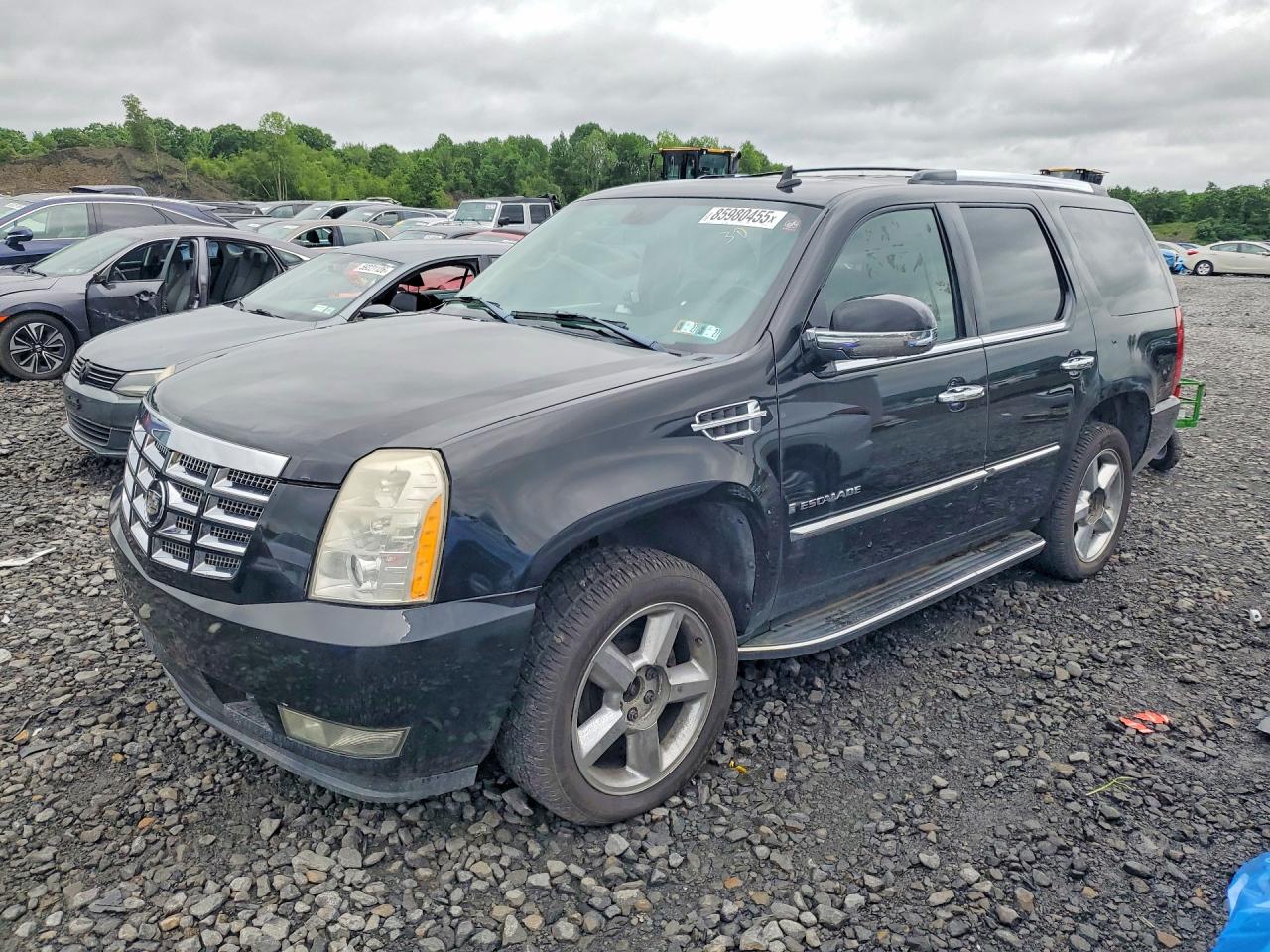 2007 Cadillac Escalade Luxury Black vin: 1GYFK63807R354366