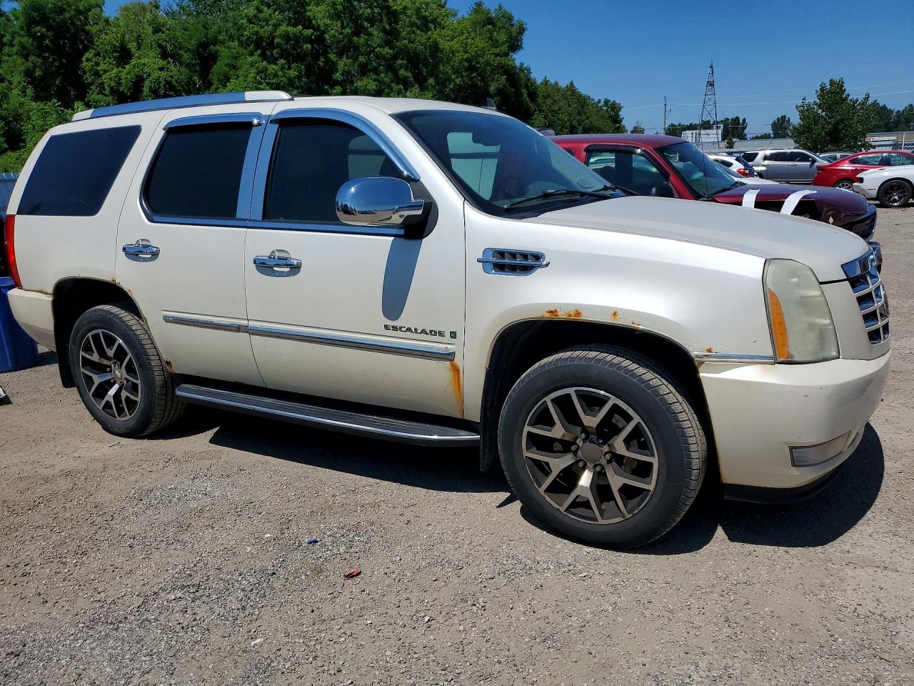 2008 Cadillac Escalade Luxury Белый vin: 1GYFK63808R116762