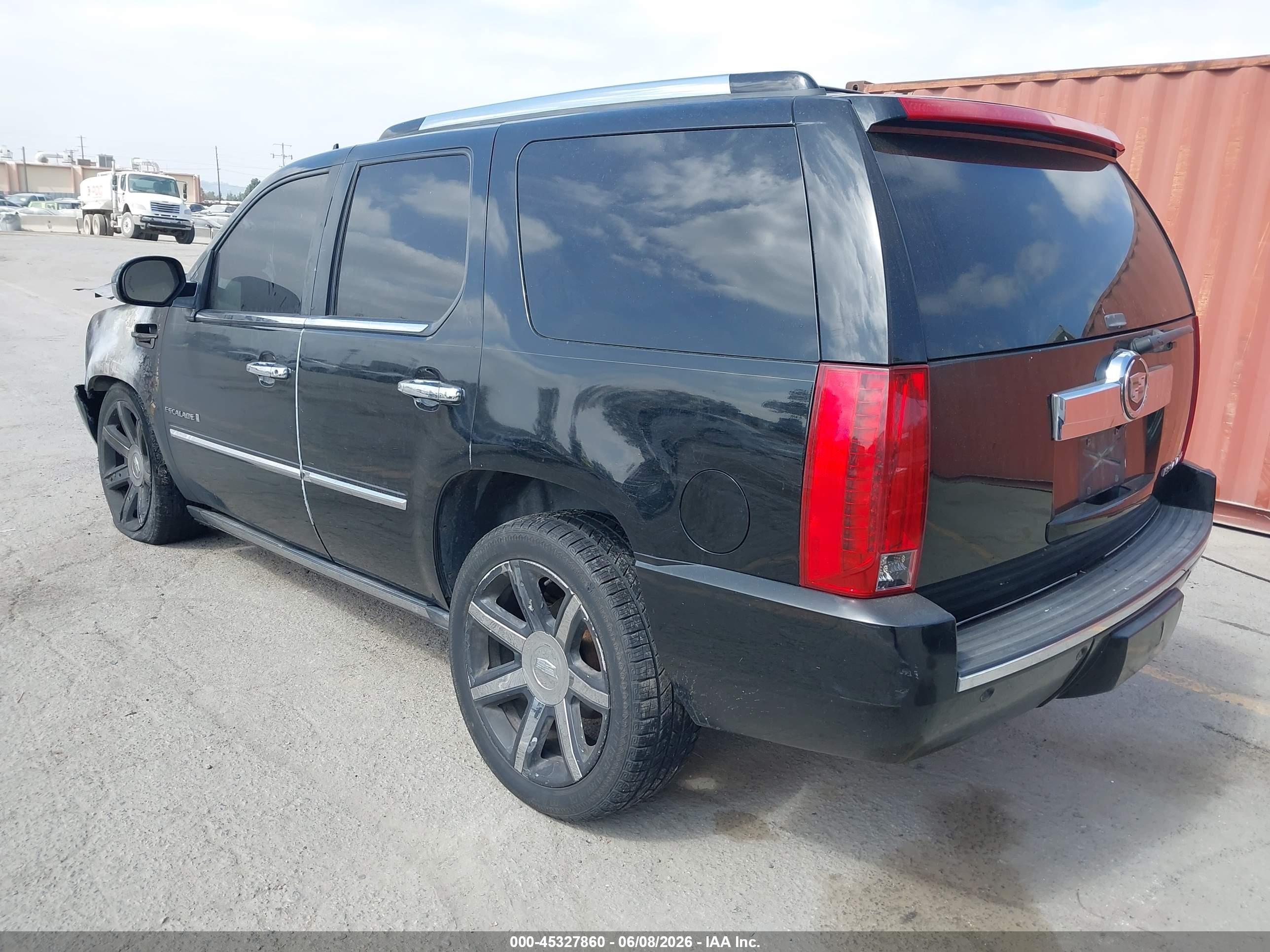 2008 Cadillac Escalade Standard Black vin: 1GYFK63808R269531
