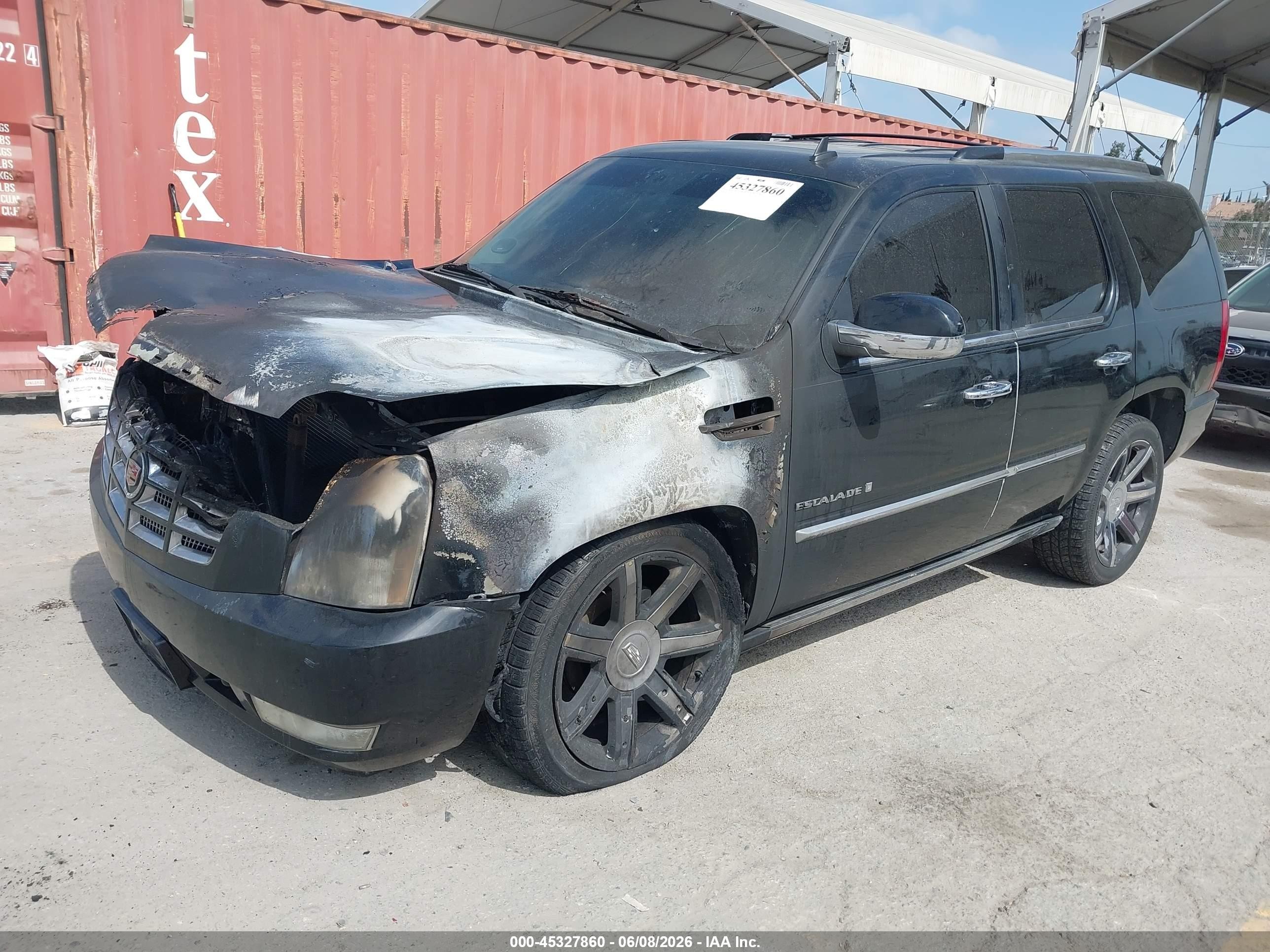 2008 Cadillac Escalade Standard Black vin: 1GYFK63808R269531