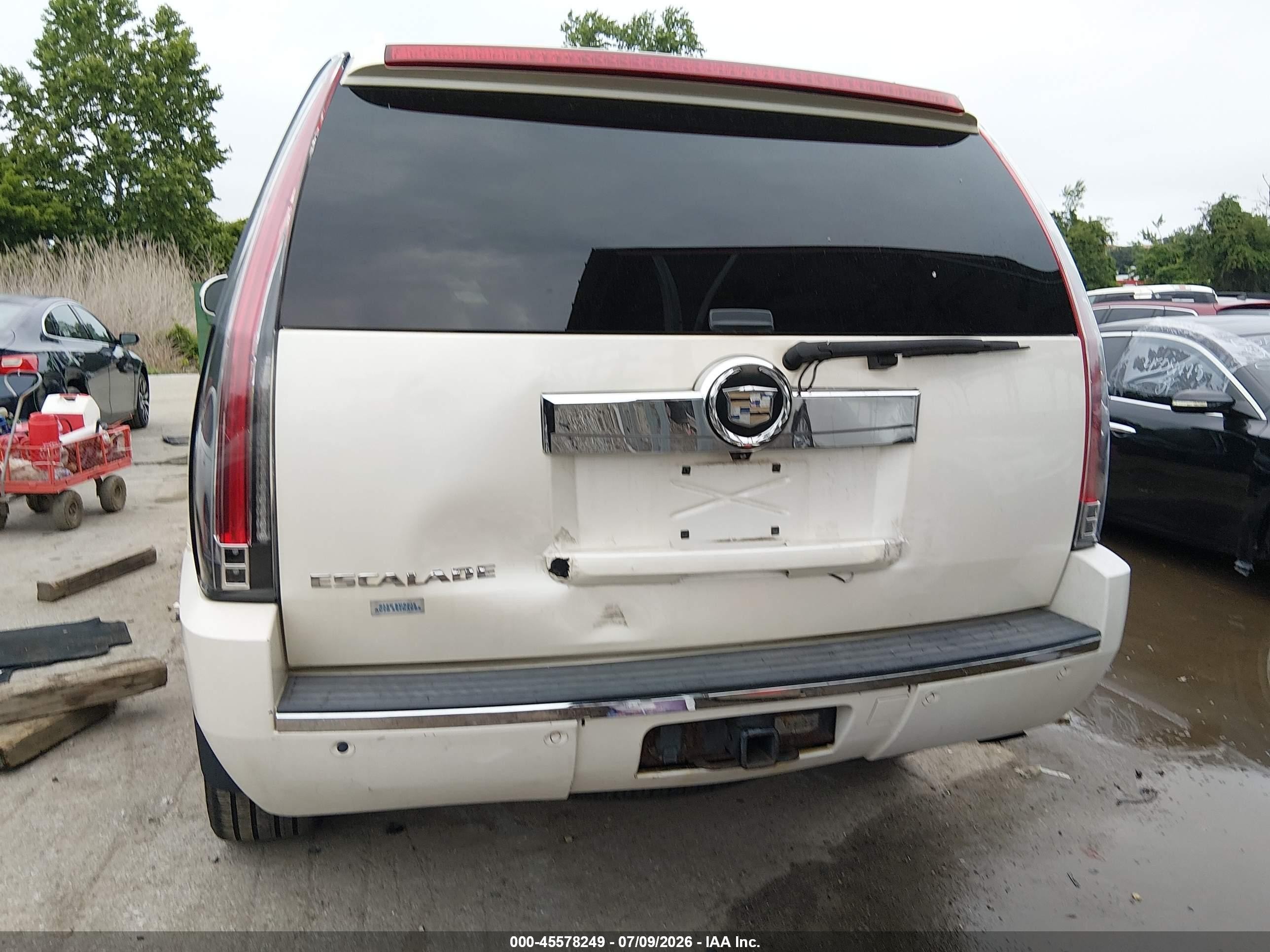 2007 Cadillac Escalade   Белый vin: 1GYFK63817R239047