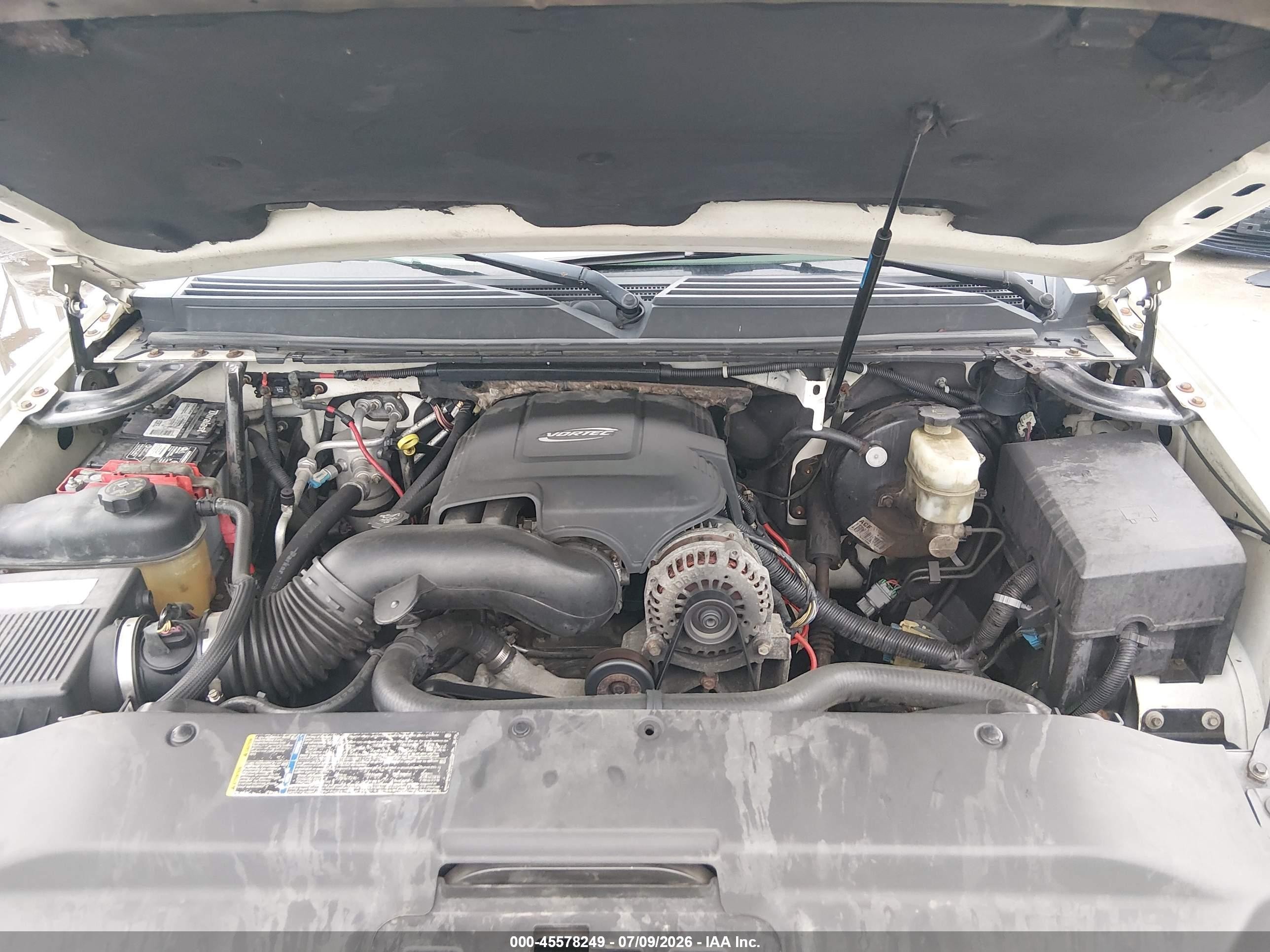2007 Cadillac Escalade   Белый vin: 1GYFK63817R239047
