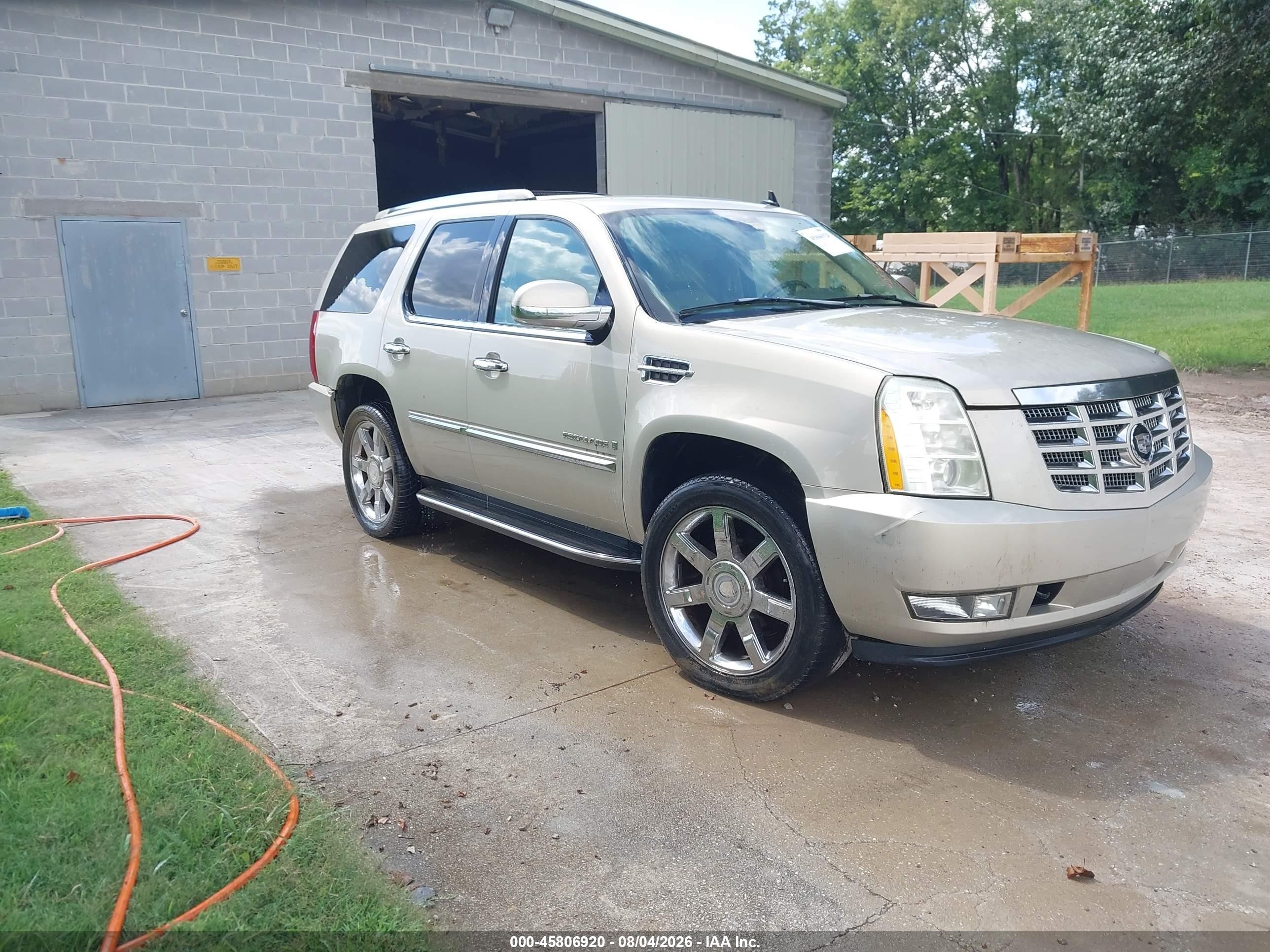2007 Cadillac Escalade Standard Gold vin: 1GYFK63817R312806