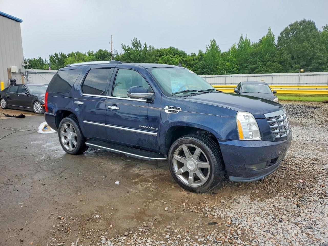 2008 Cadillac Escalade Luxury Blue vin: 1GYFK63818R152380