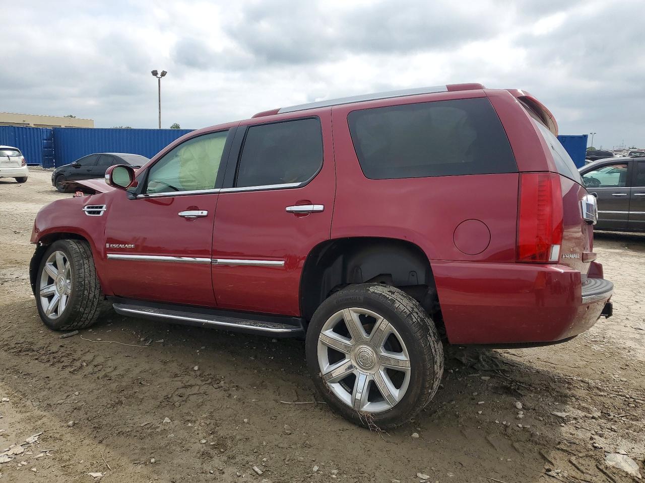 2007 Cadillac Escalade Luxury Burgundy vin: 1GYFK63827R254057