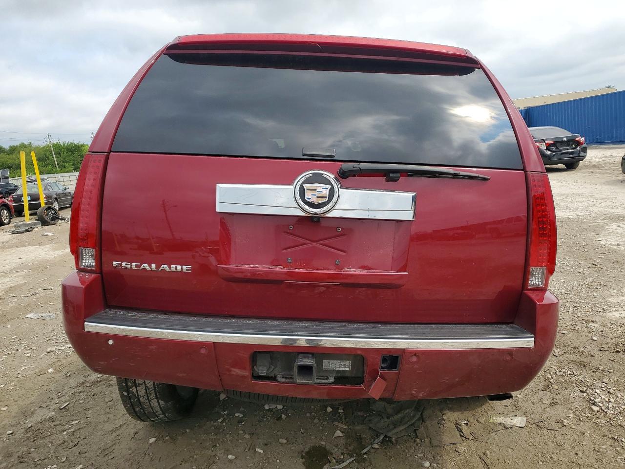 2007 Cadillac Escalade Luxury Burgundy vin: 1GYFK63827R254057