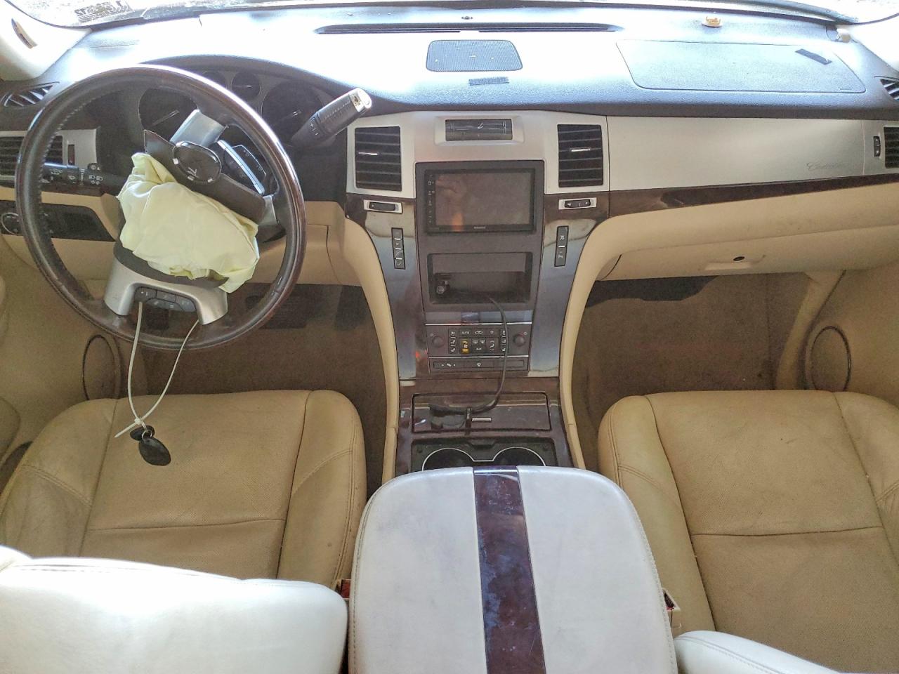 2007 Cadillac Escalade Luxury Желто-коричневый vin: 1GYFK63837R183094