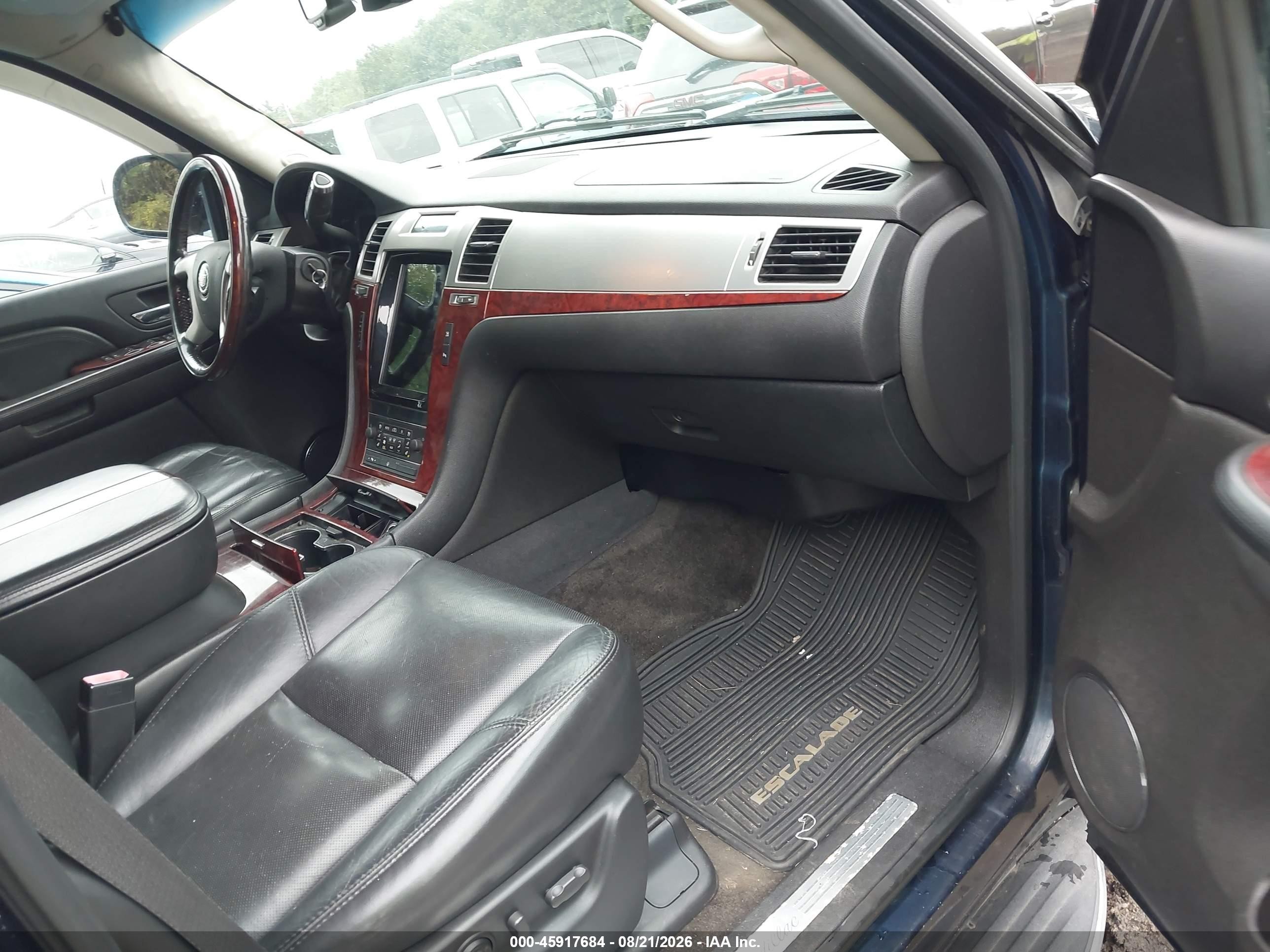 2007 Cadillac Escalade   Blue vin: 1GYFK63847R308295