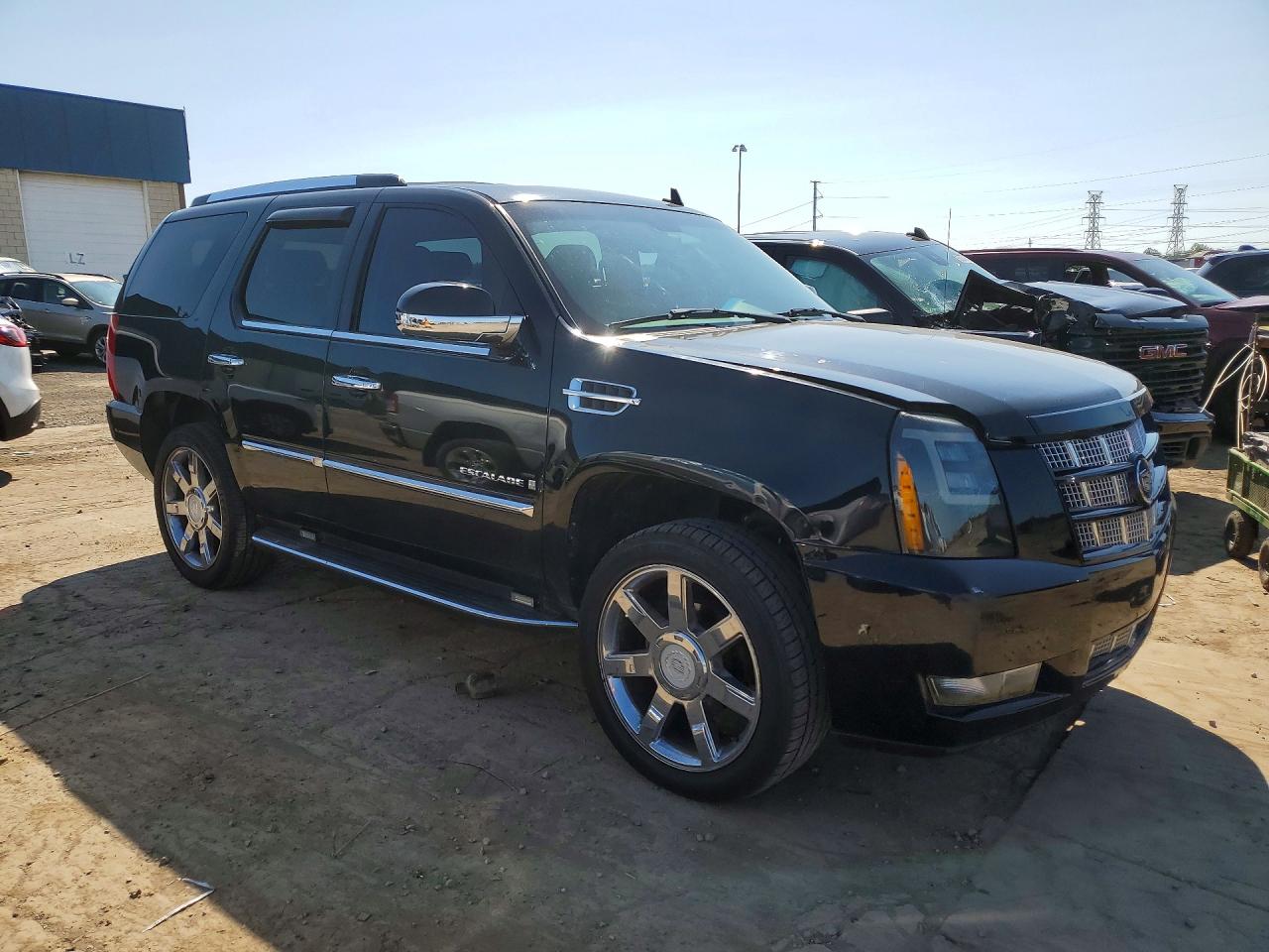 2008 Cadillac Escalade Luxury Black vin: 1GYFK63848R154284