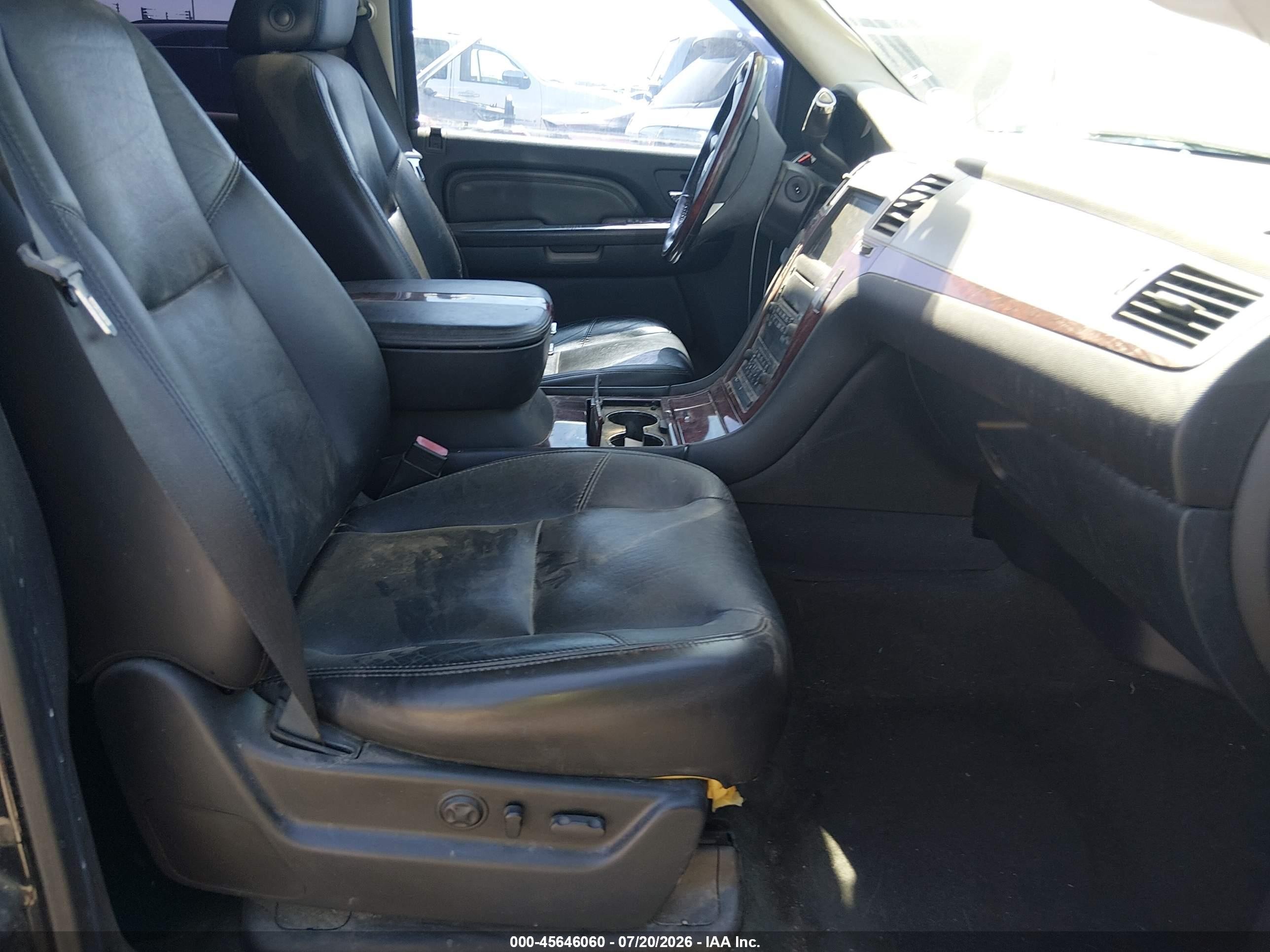 2007 Cadillac Escalade   Черный vin: 1GYFK63857R208318
